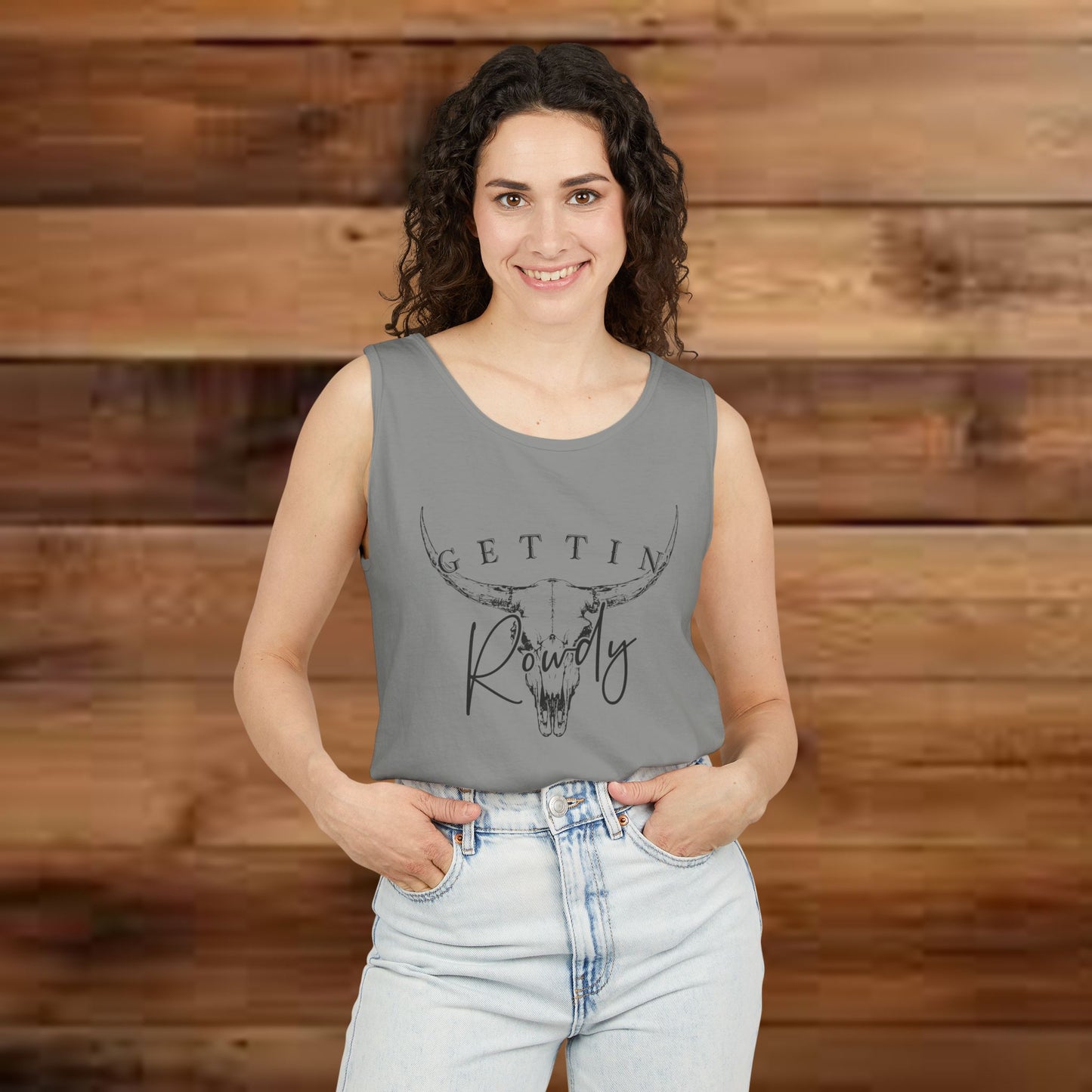 Gettin' Rowdy Bride Squad Tank Top (Bachelorette)