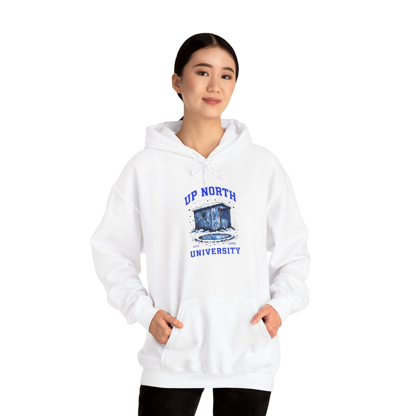 Up North University Unisex Heavy Blend™ Hooded Sweatshirt