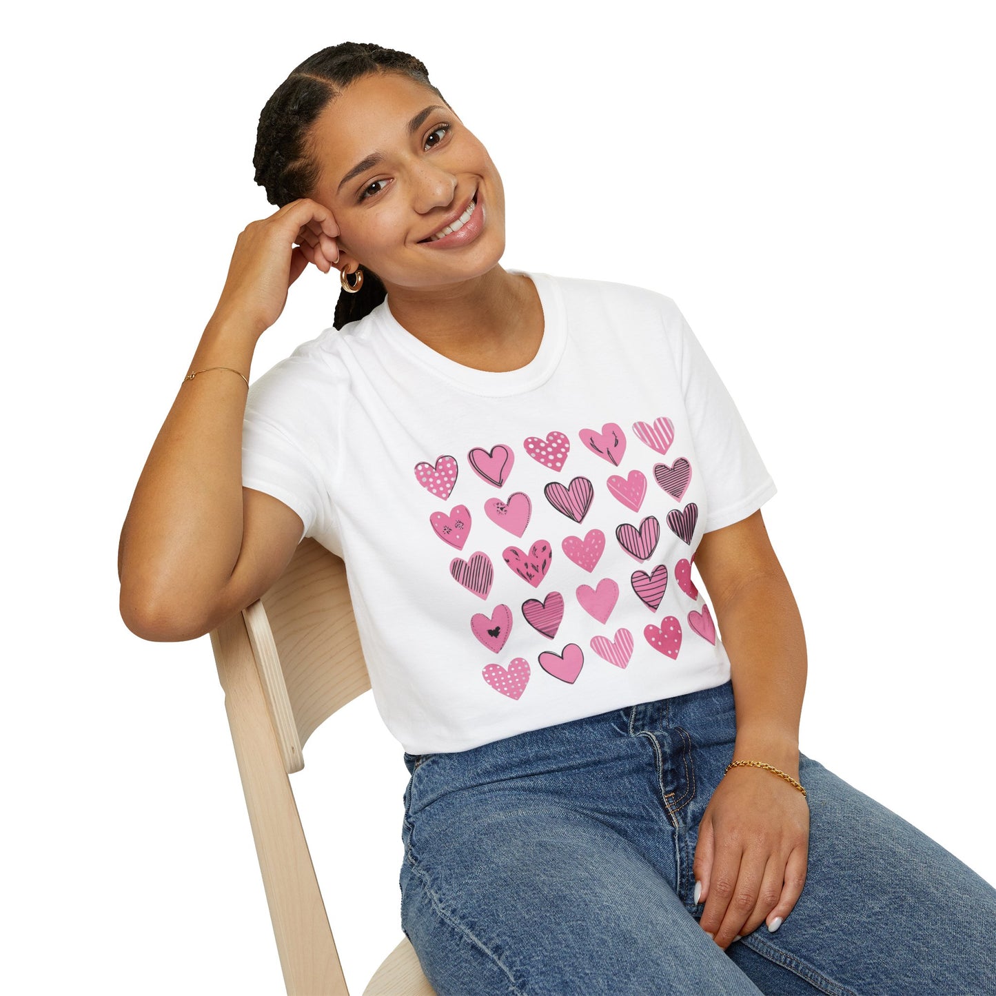 Hearts - Unisex Softstyle T-Shirt