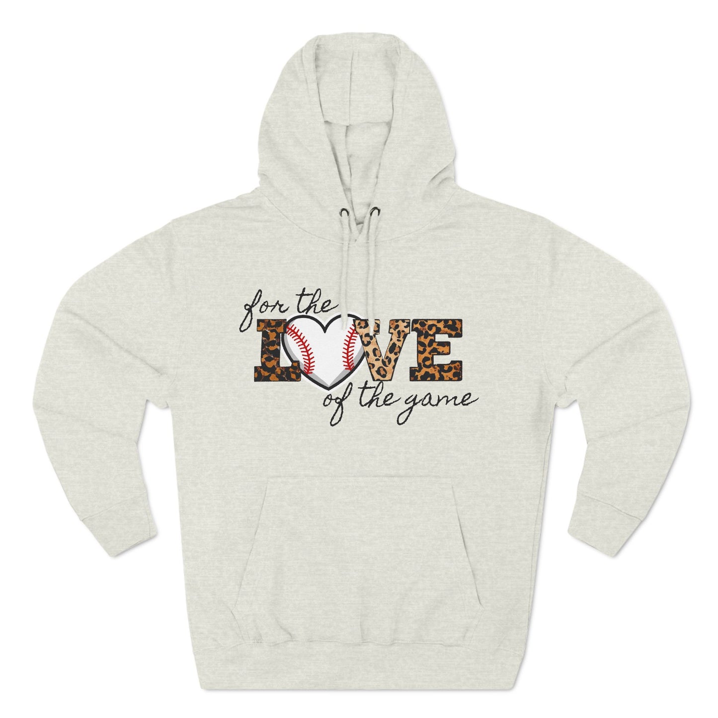 Love of the Game (Leopard Print) Hoodie