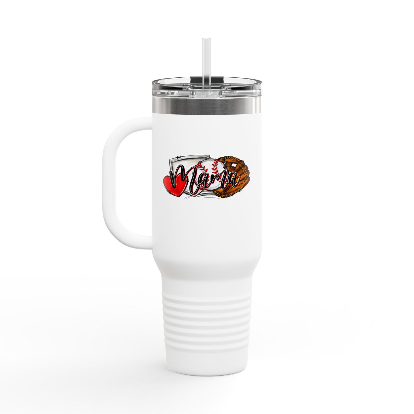 Baseball Insulated Travel Mug - 40oz