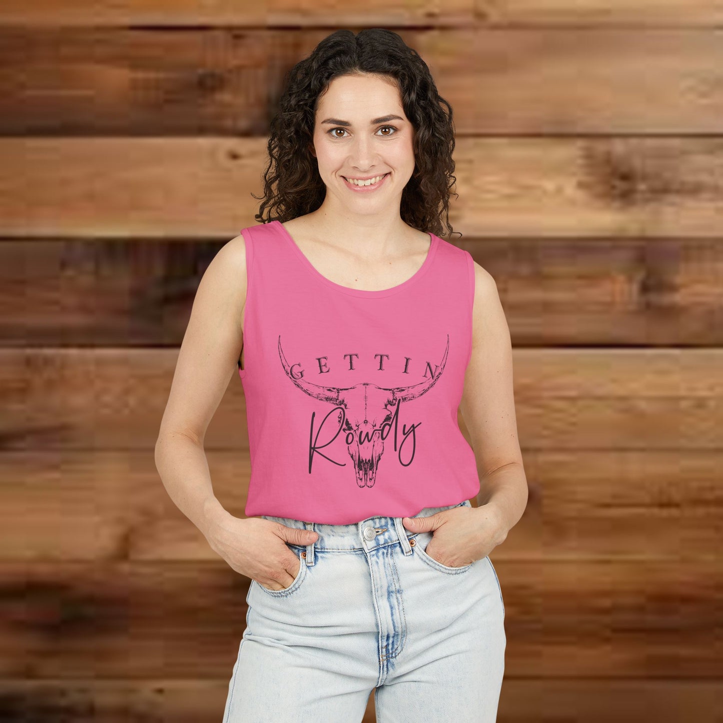 Gettin' Rowdy Bride Squad Tank Top (Bachelorette)