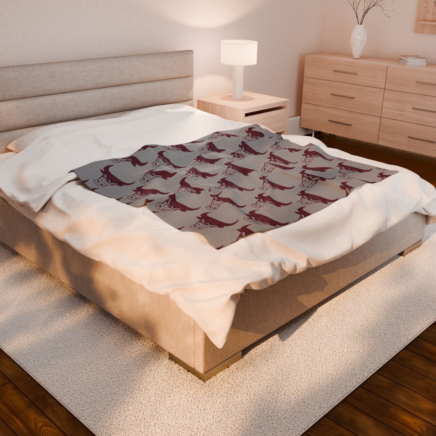 South St. Paul Packers ~ Velveteen Plush Blanket