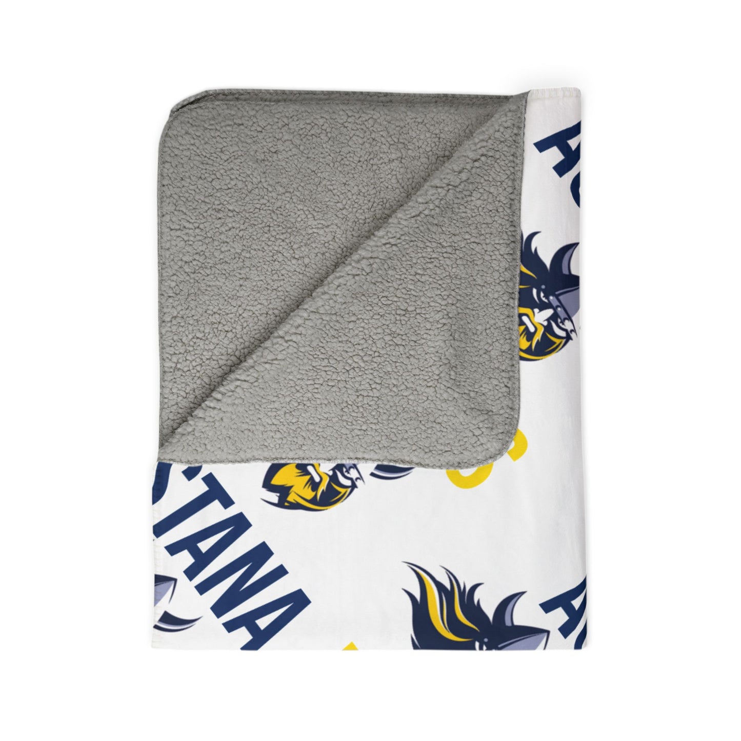 Augustana Vikings Fleece Sherpa Blanket