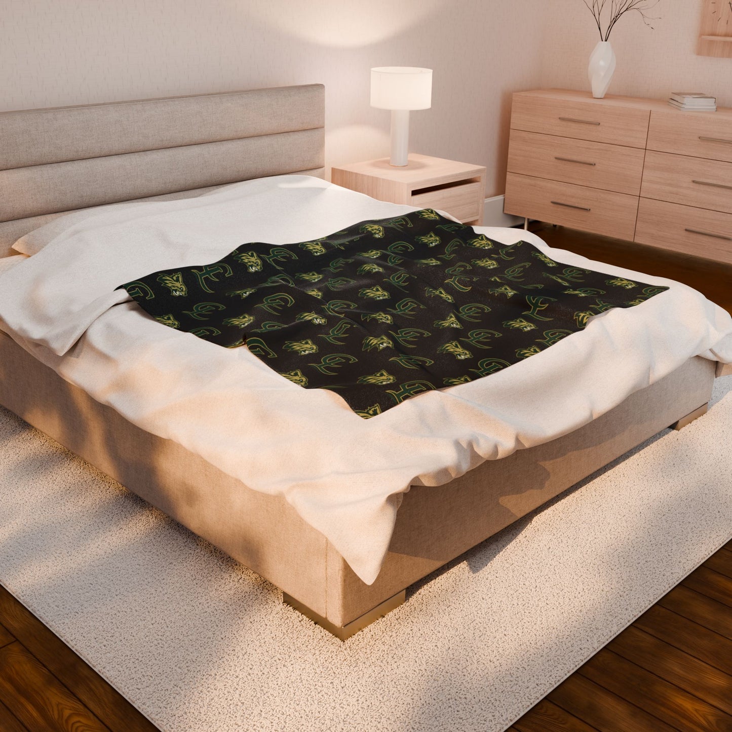Chisago Lakes ~ Wildcats - Plush Blanket