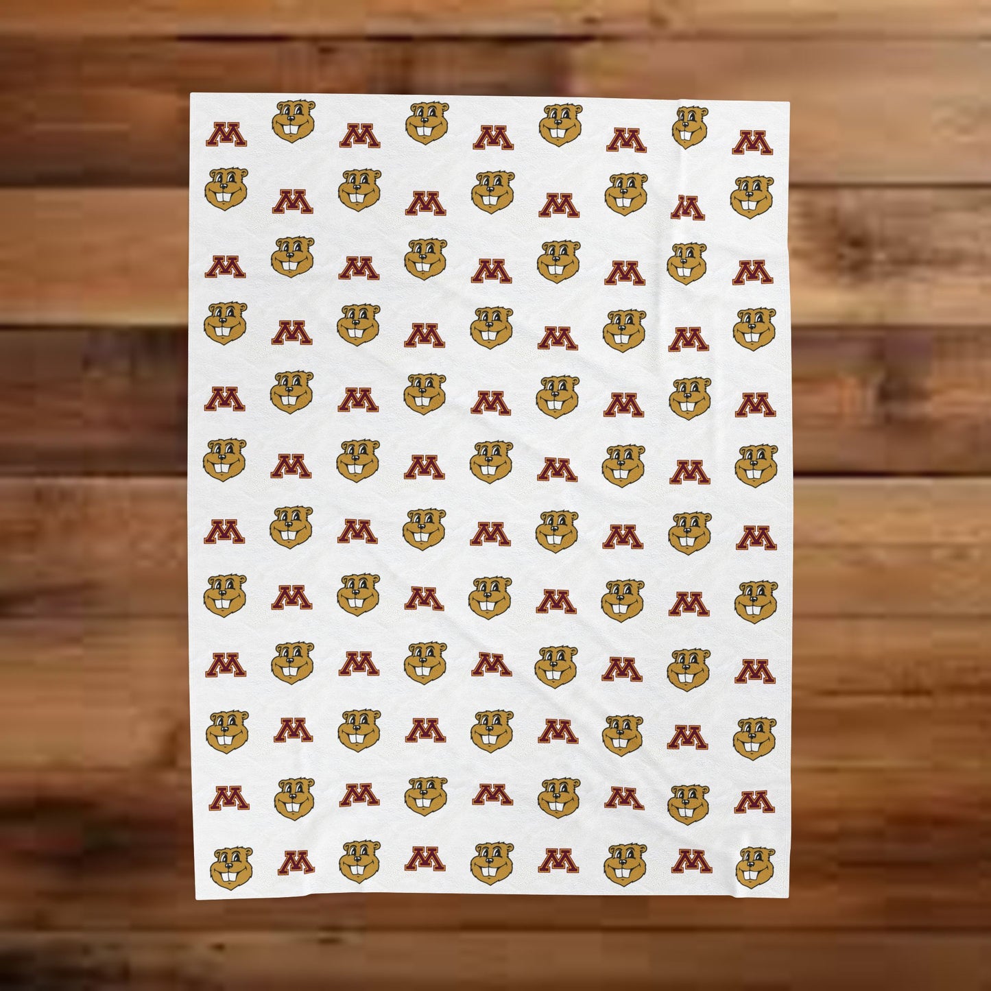 UofM Gophers ~ Velveteen Plush Blanket