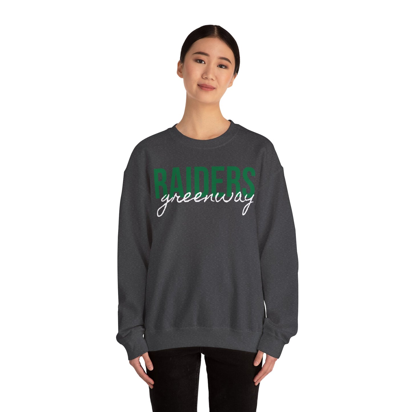 Greenway Raiders - High School Crew Neck Sweatshirt