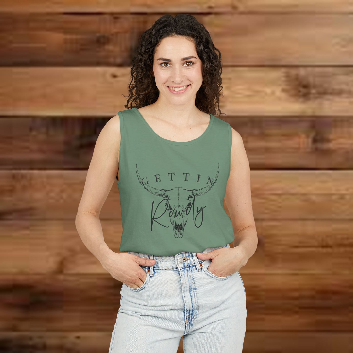 Gettin' Rowdy Bride Squad Tank Top (Bachelorette)