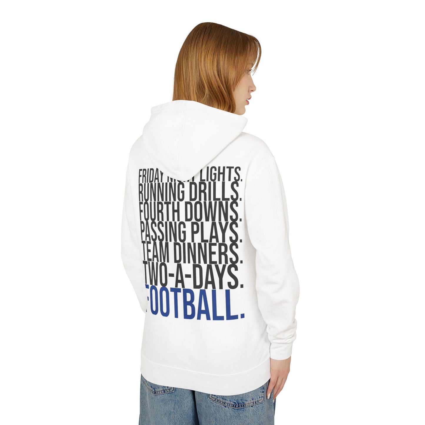 Football Mama Hoodie - Comfy Mom Vibes