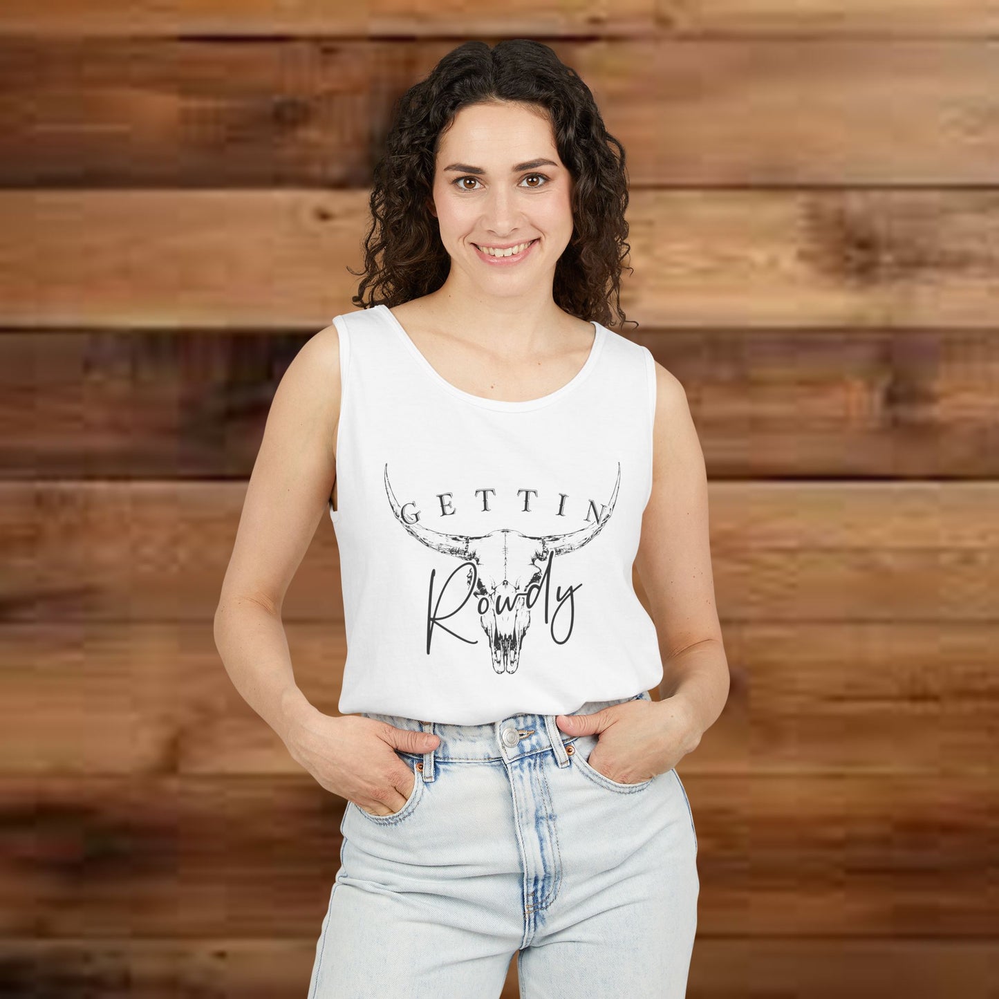 Gettin' Rowdy Bride Squad Tank Top (Bachelorette)