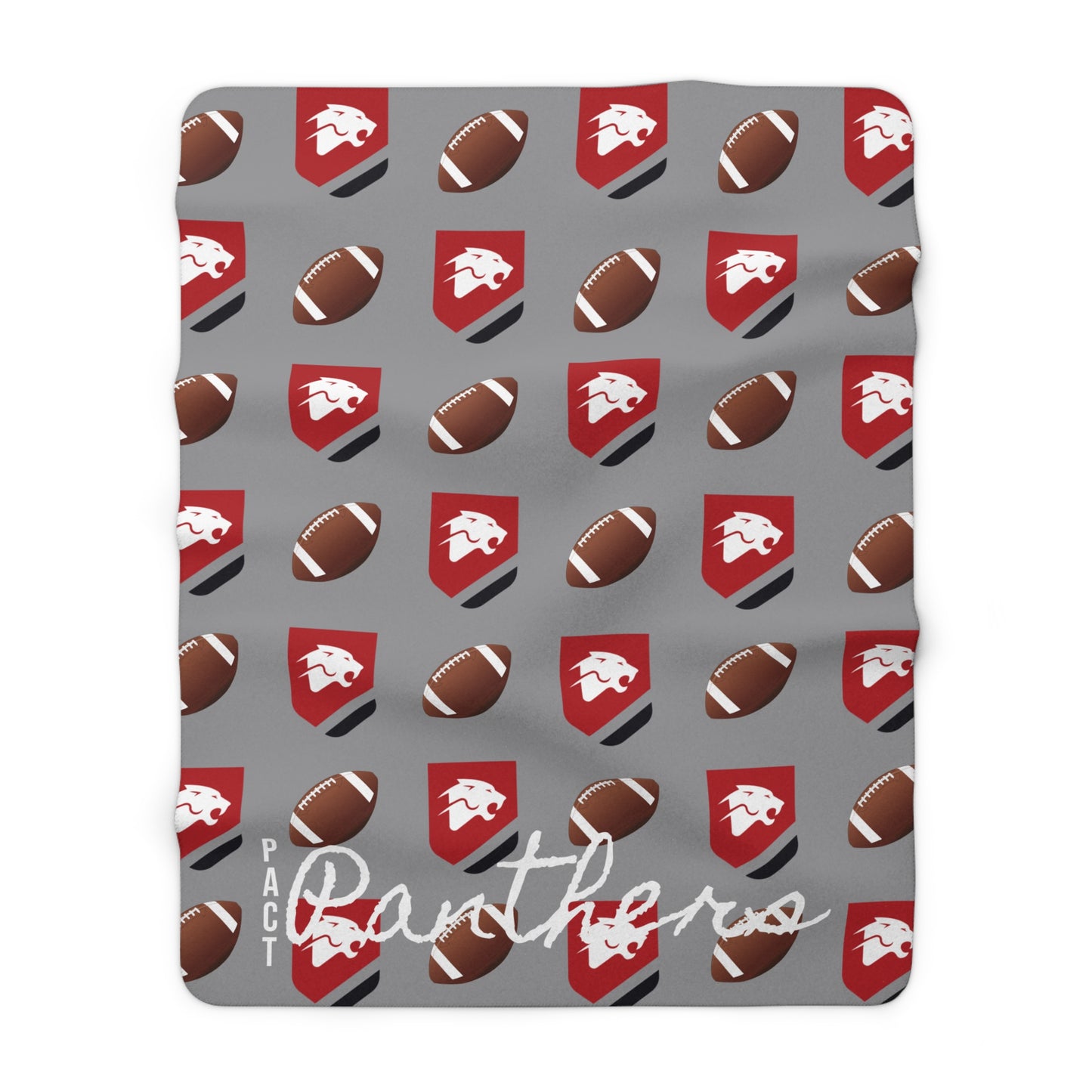 PACT Football - Sherpa Fleece Blanket