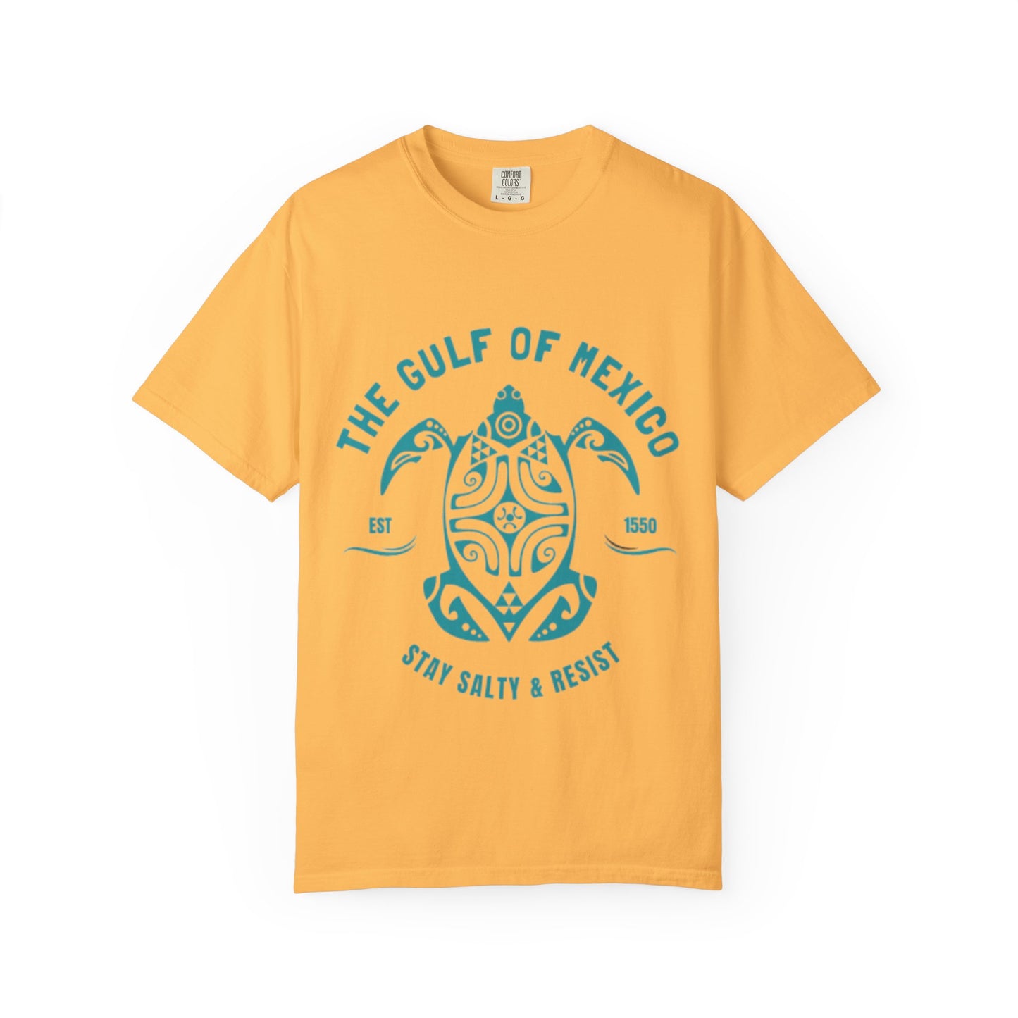 Gulf of Mexico Graphic T-Shirt (Teal Text)