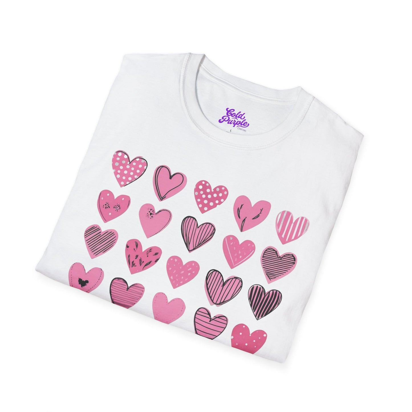 Hearts - Unisex Softstyle T-Shirt