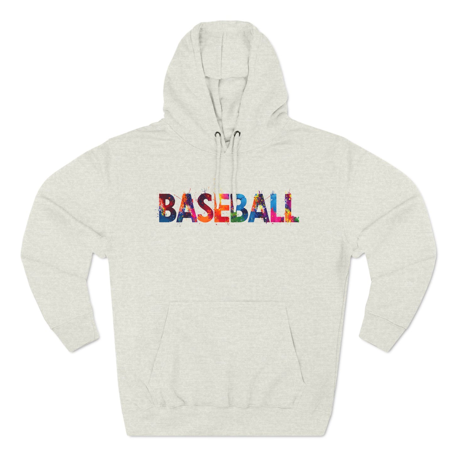 Baseball - Paint Splatter Hoodie