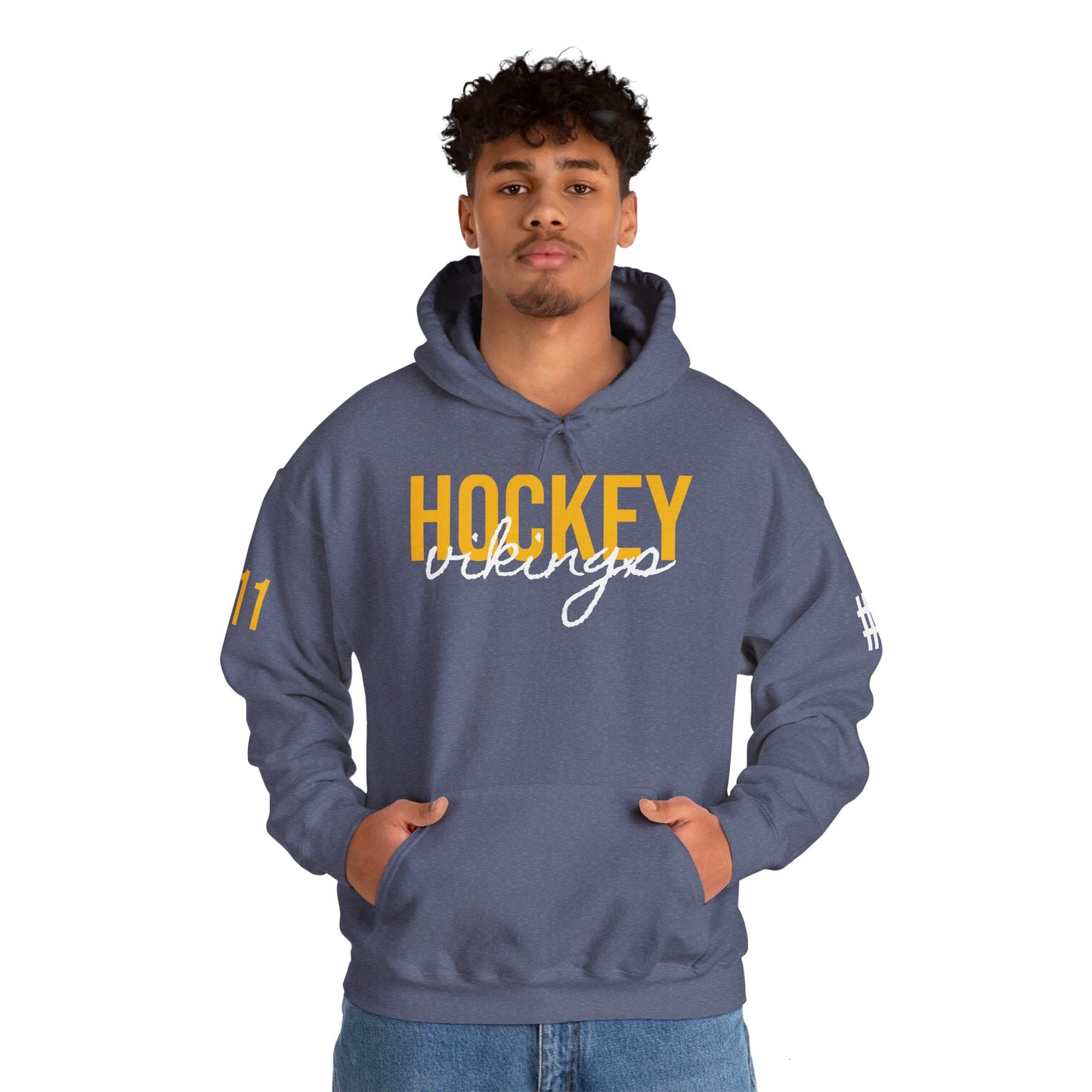 Hennen Hockey Hoodies - Unisex Heavy Blend™ Hooded Sweatshirt