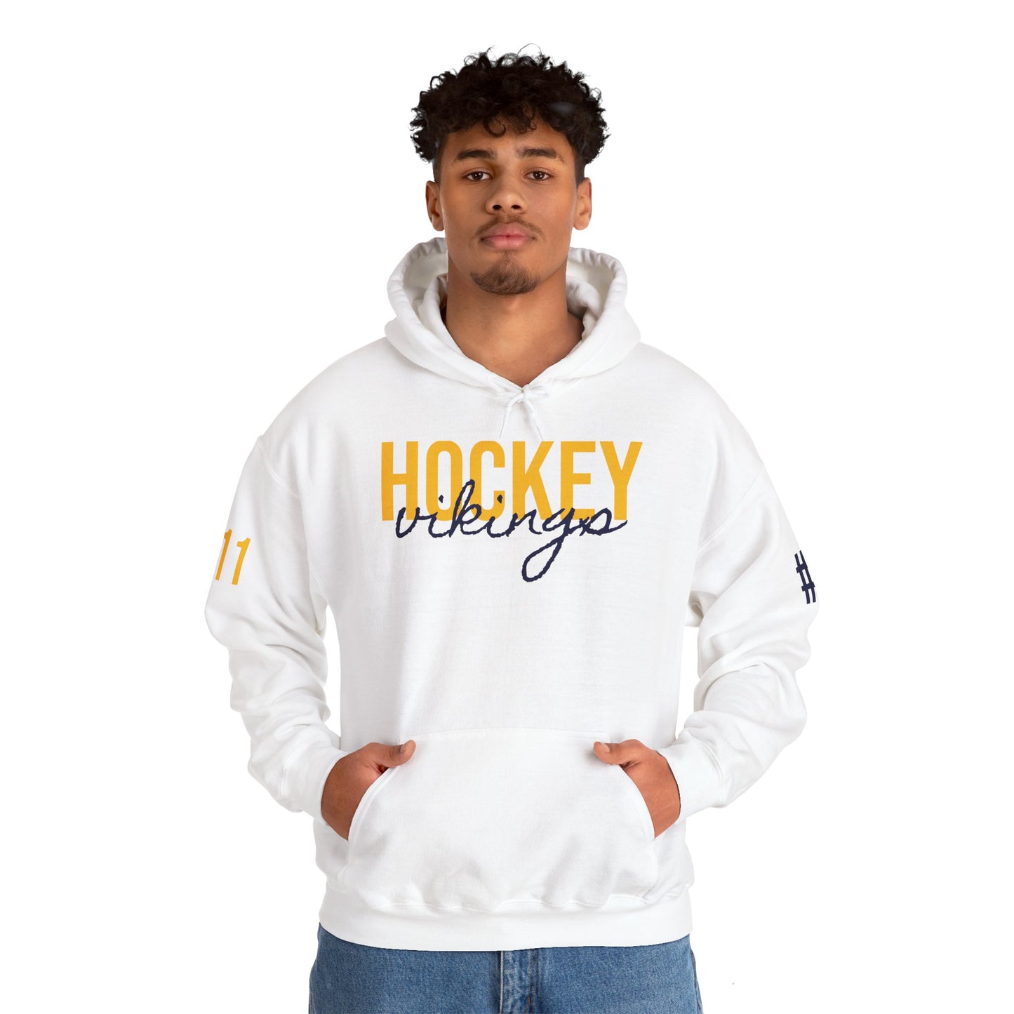 Hennen Hockey Hoodies - Unisex Heavy Blend™ Hooded Sweatshirt