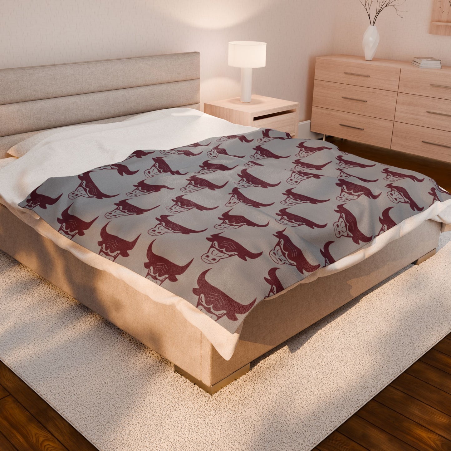 South St. Paul Packers ~ Velveteen Plush Blanket