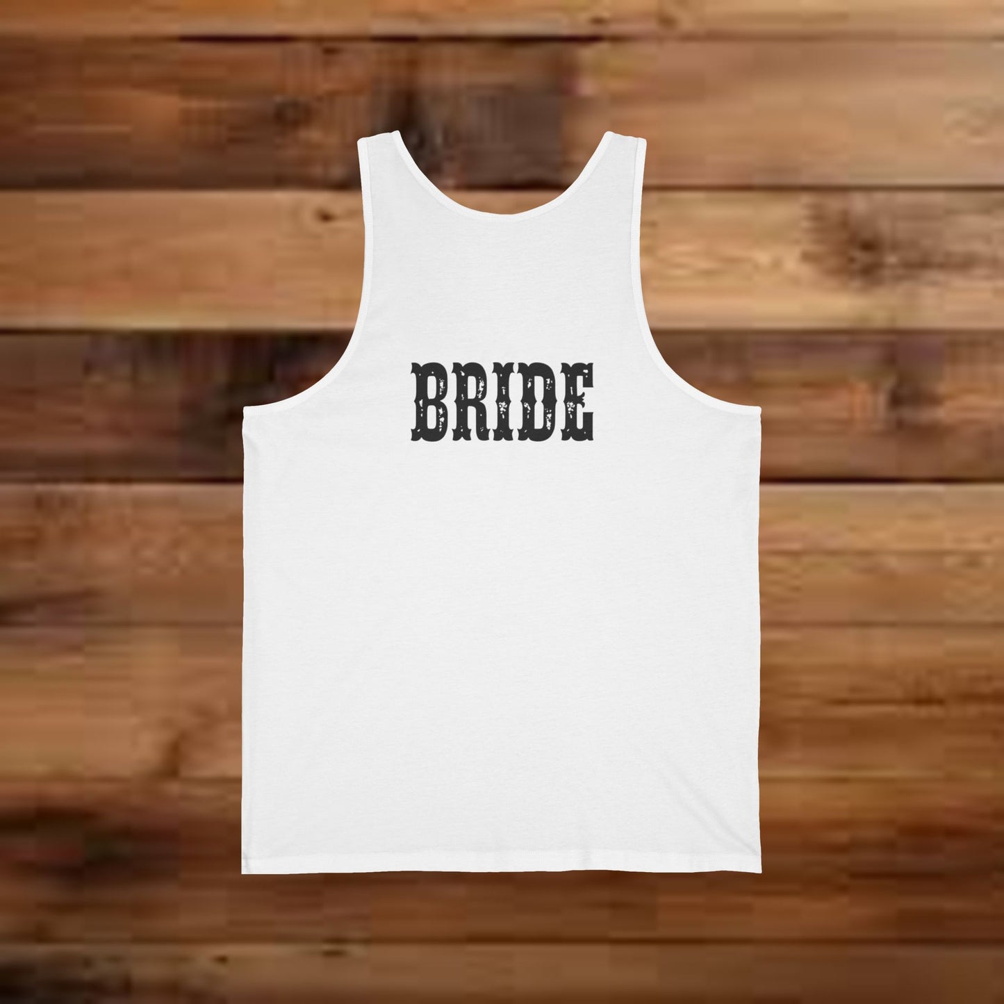 Gettin' Hitched & Gettin' Rowdy Tank (bold/primary color options)