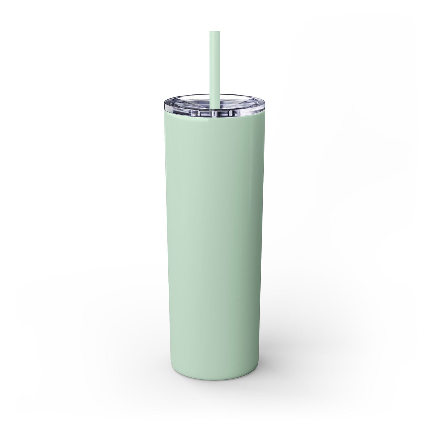 Be a Kind Human Skinny Tumbler with Straw - 20oz