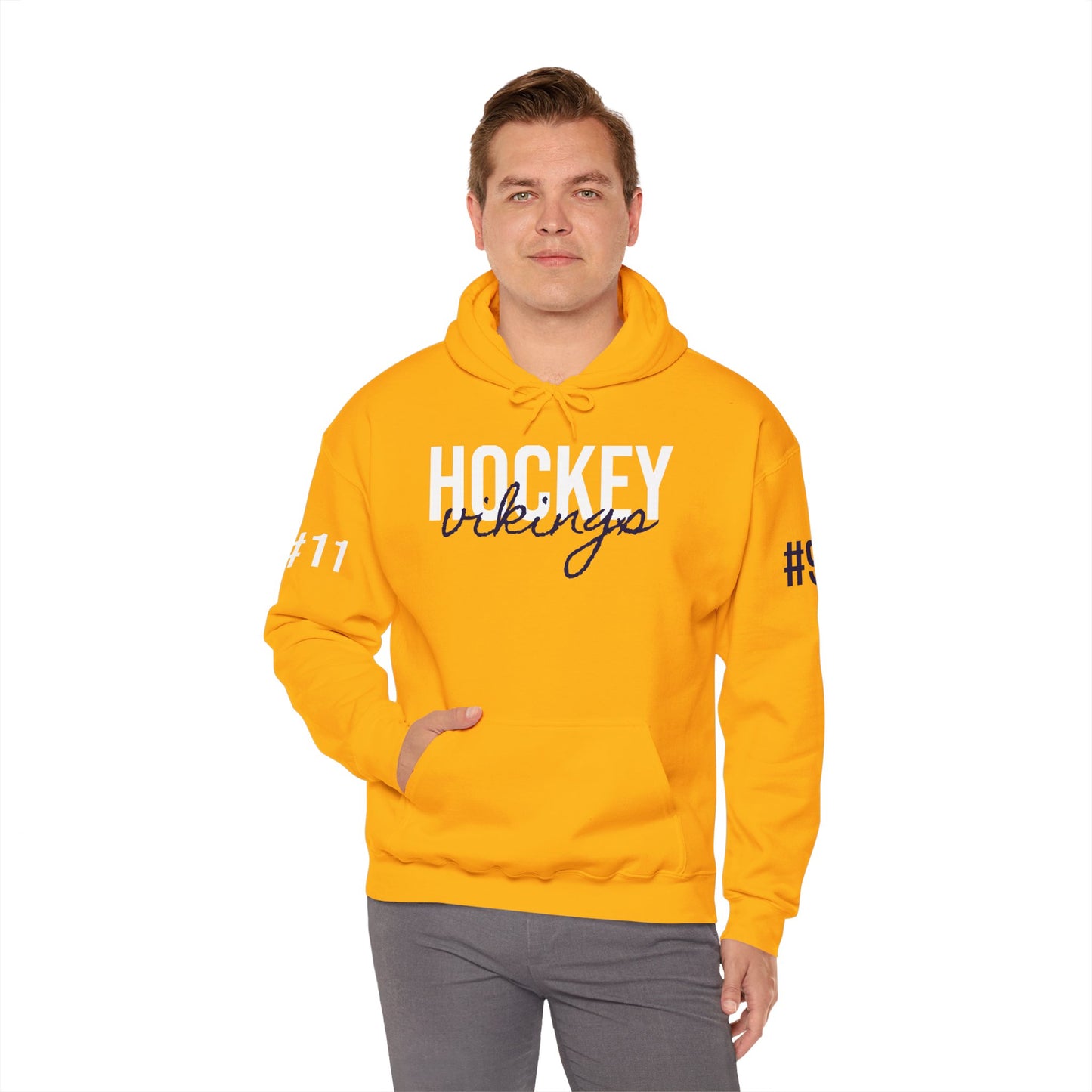 Hennen Hockey Hoodies - Unisex Heavy Blend™ Hooded Sweatshirt