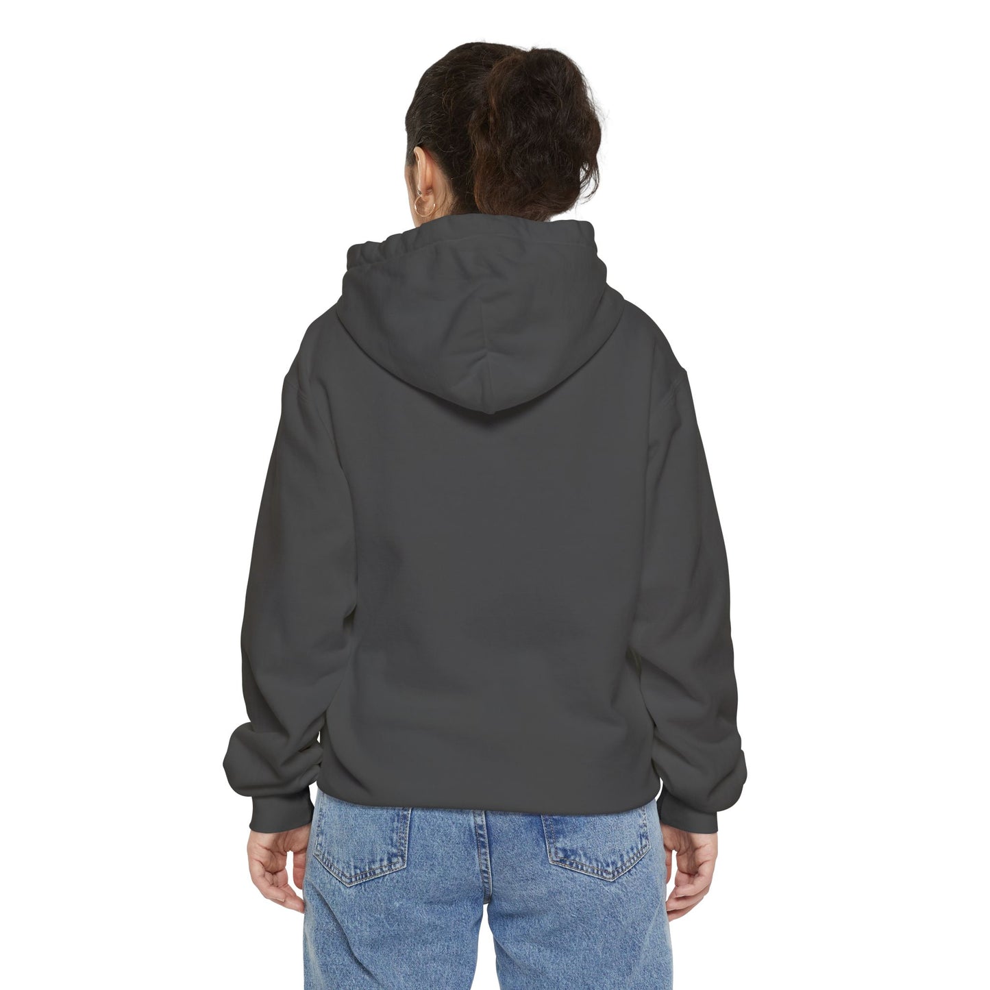 Rainbow Highland Cow - Unisex Garment-Dyed Hoodie
