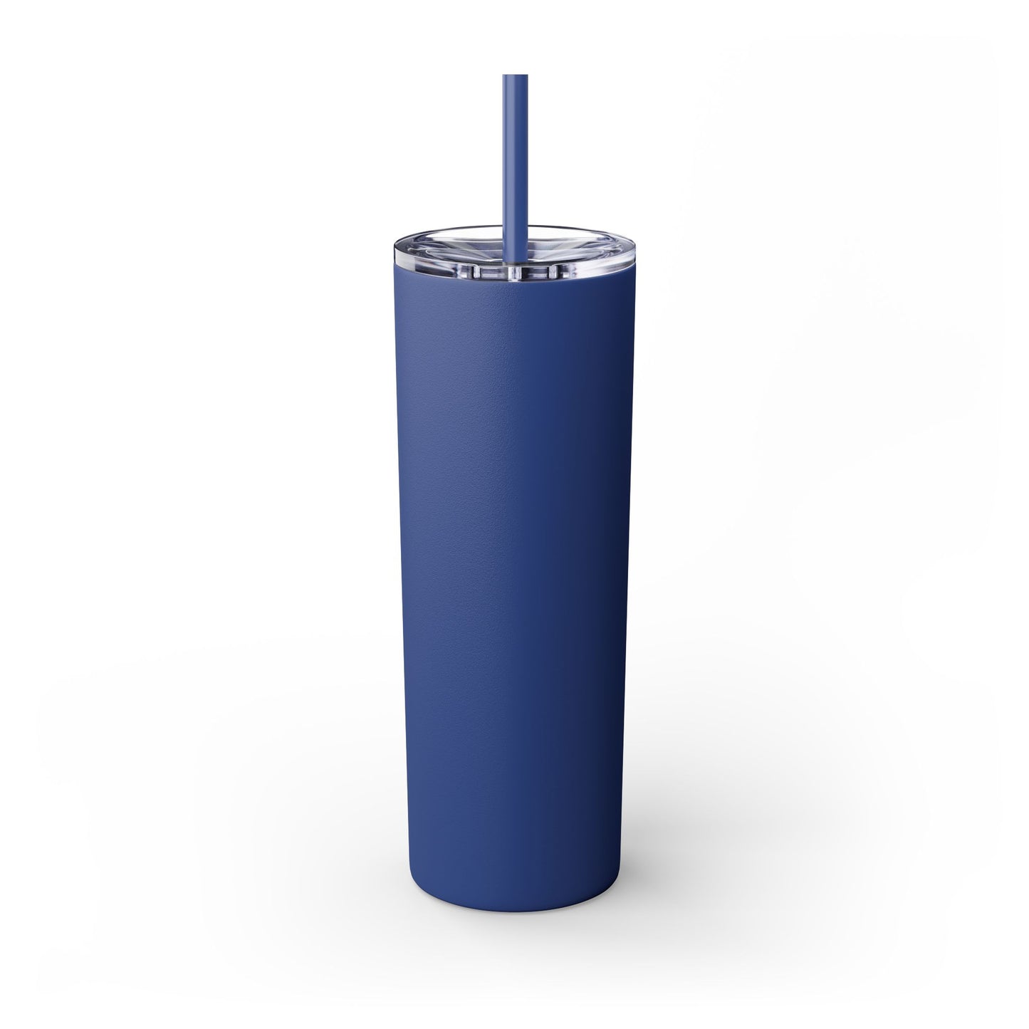 Be a Kind Human Skinny Tumbler with Straw - 20oz