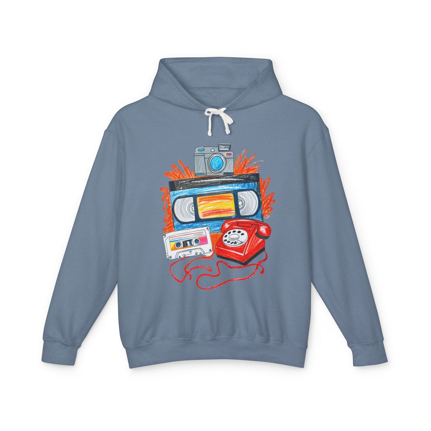 Mommy and Me Lightweight Hooded Sweatshirt - Gen Alpha Technology Parent Version