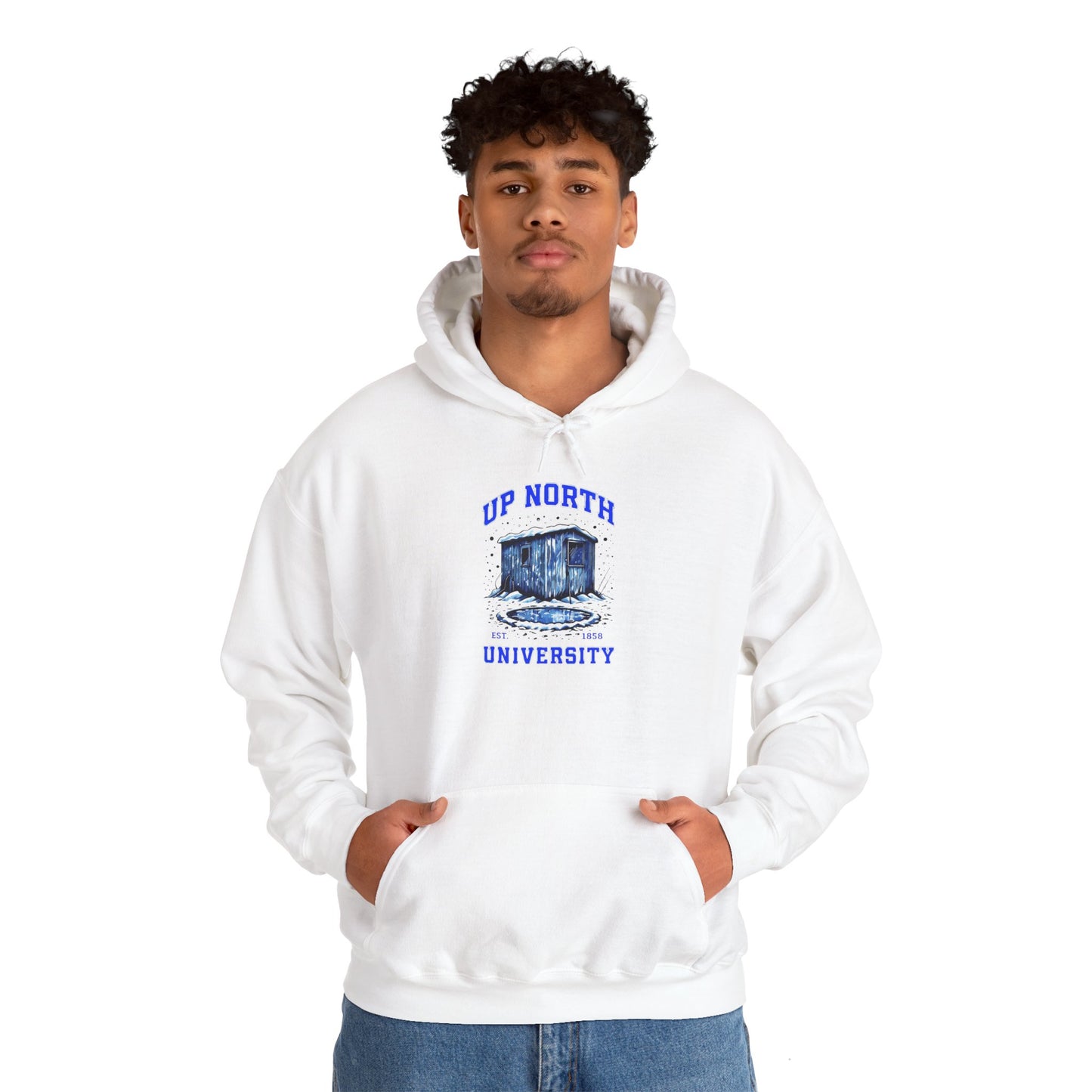 Up North University Unisex Heavy Blend™ Hooded Sweatshirt