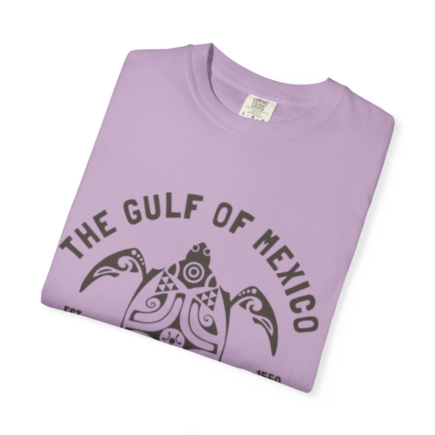Gulf of Mexico Graphic T-Shirt (Brown Text)