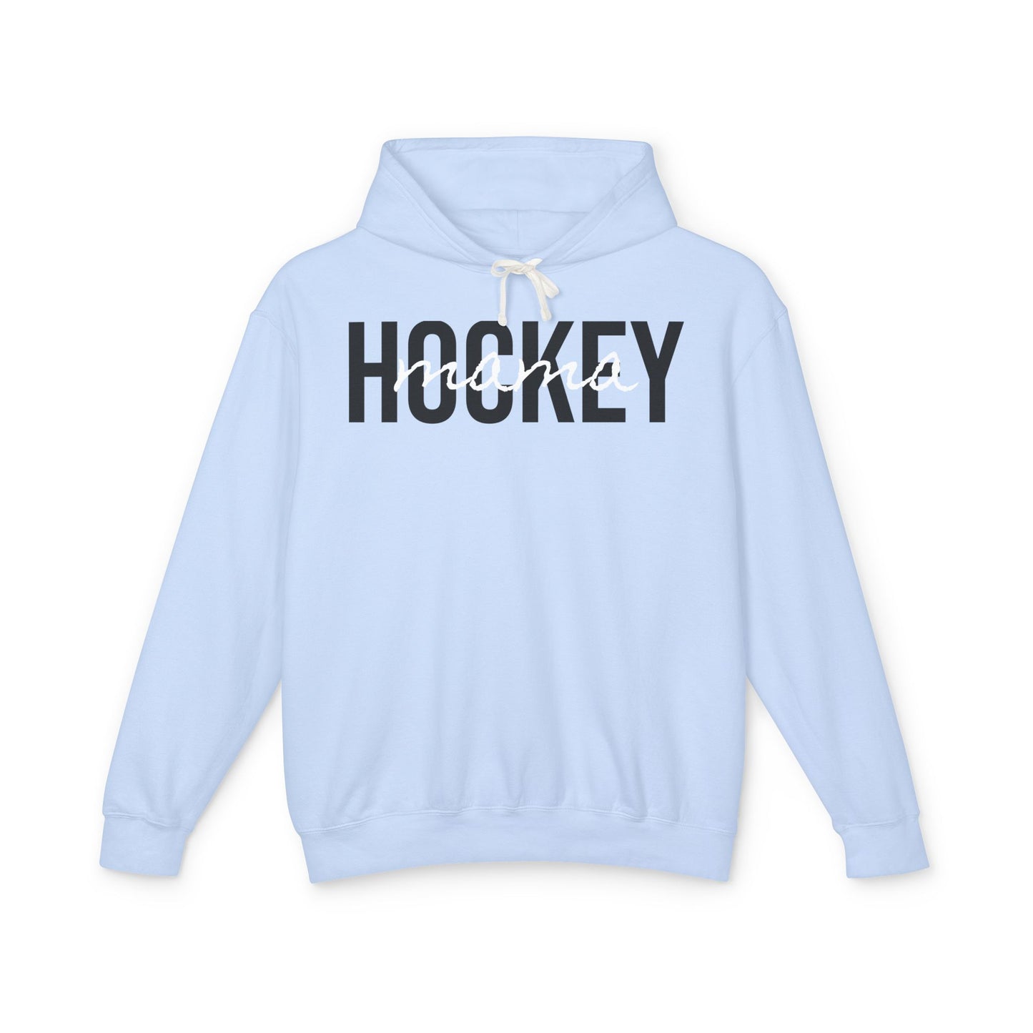 Hockey Mama Lightweight Hoodie - Comfy Mom Vibes
