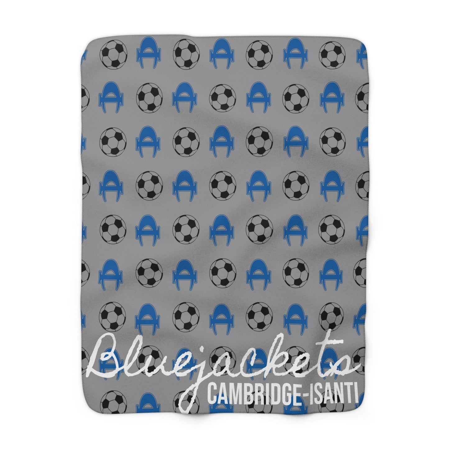 C-I Soccer - Sherpa Fleece Blanket