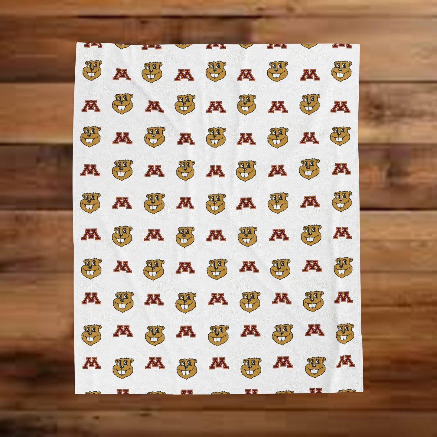 UofM Gophers ~ Velveteen Plush Blanket