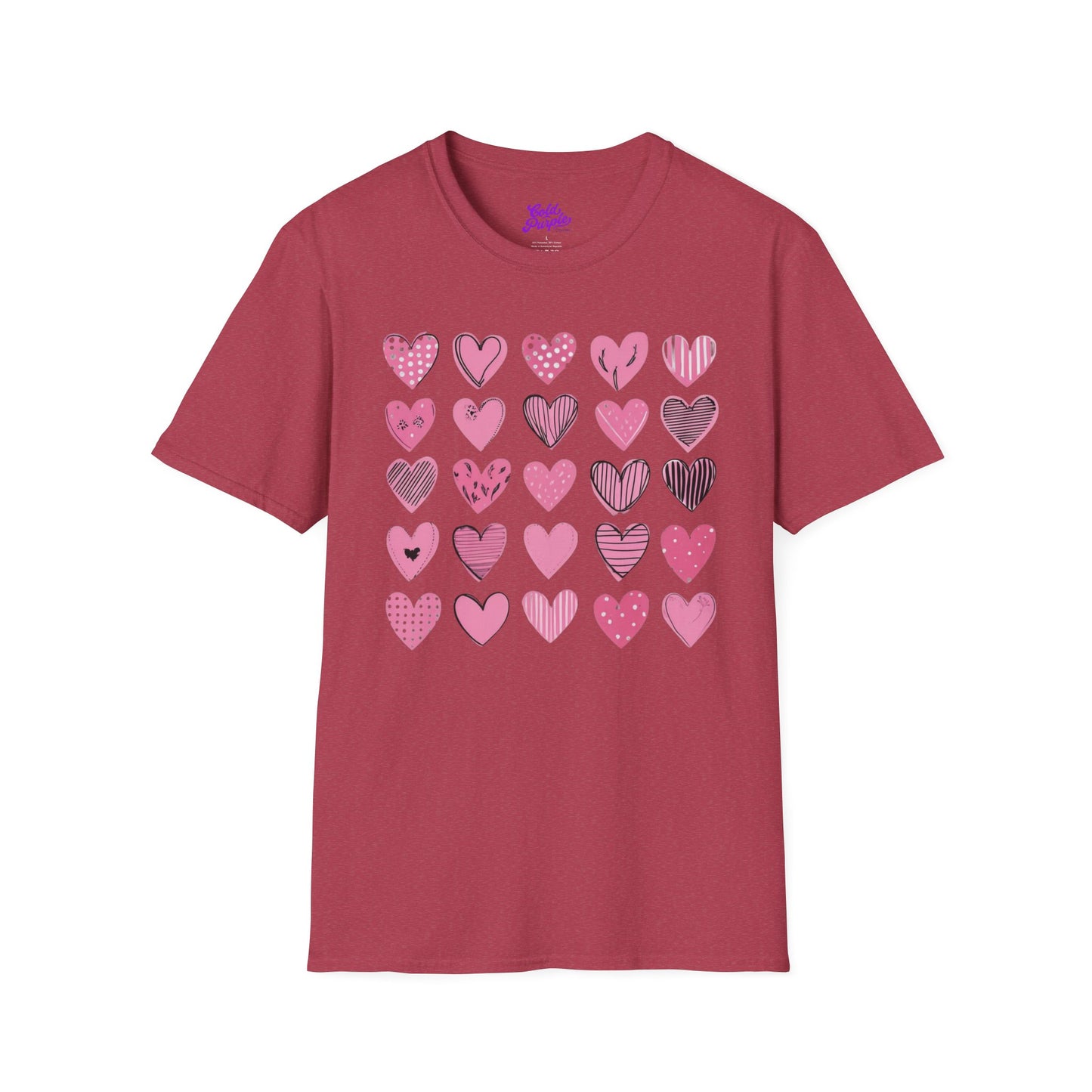 Hearts - Unisex Softstyle T-Shirt