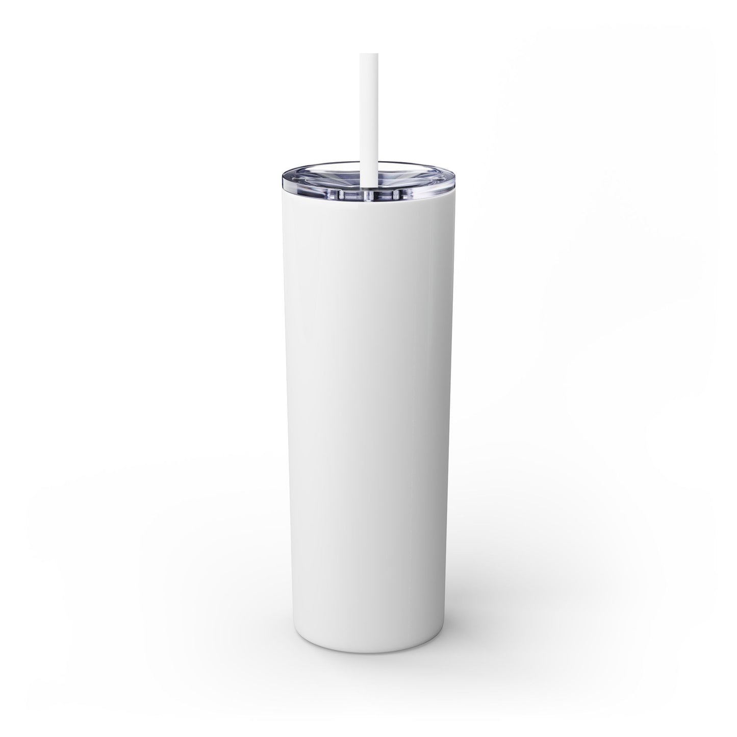 Be a Kind Human Skinny Tumbler with Straw - 20oz