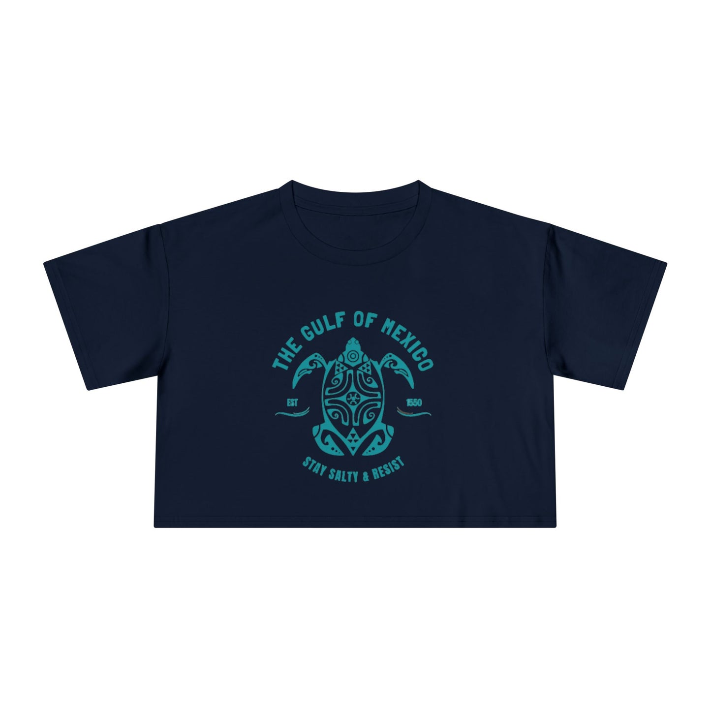 Gulf of Mexico Women's CROP TEE