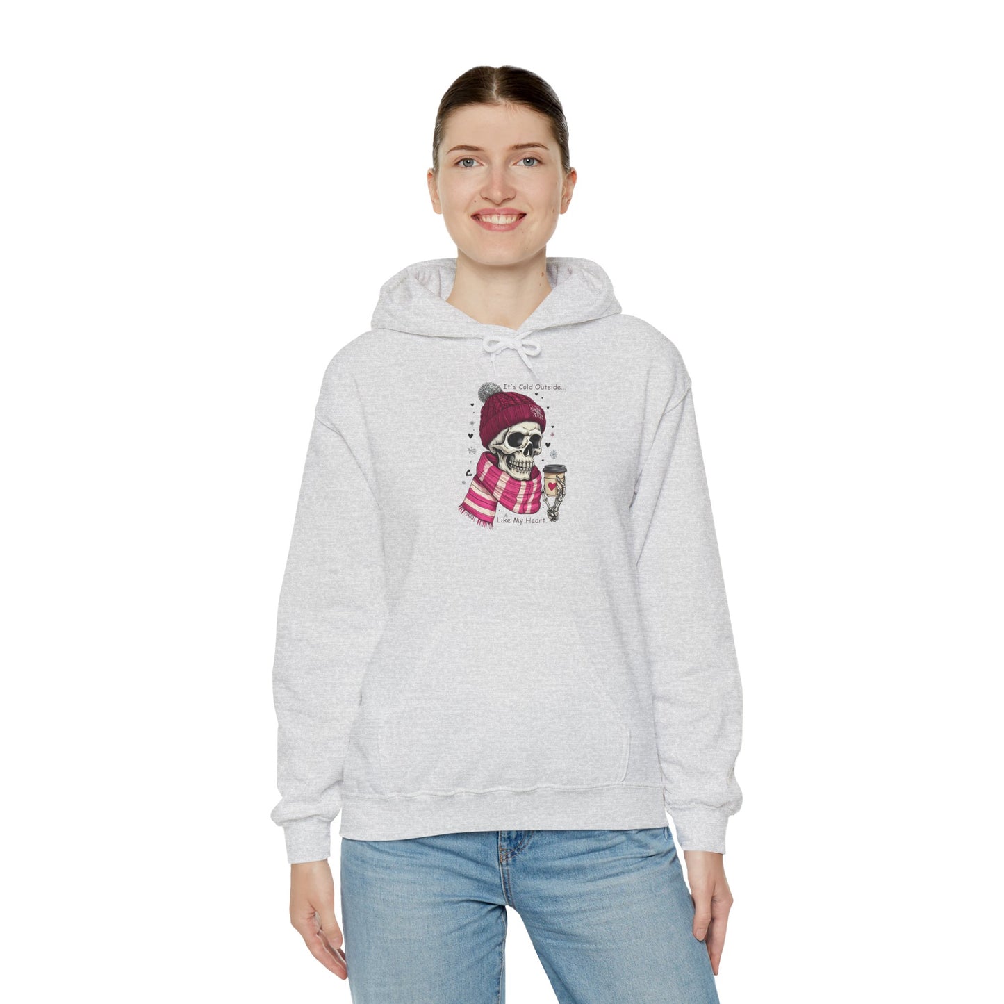 Cold Heart Hoodie - Unisex Heavy Blend™ Hooded Sweatshirt