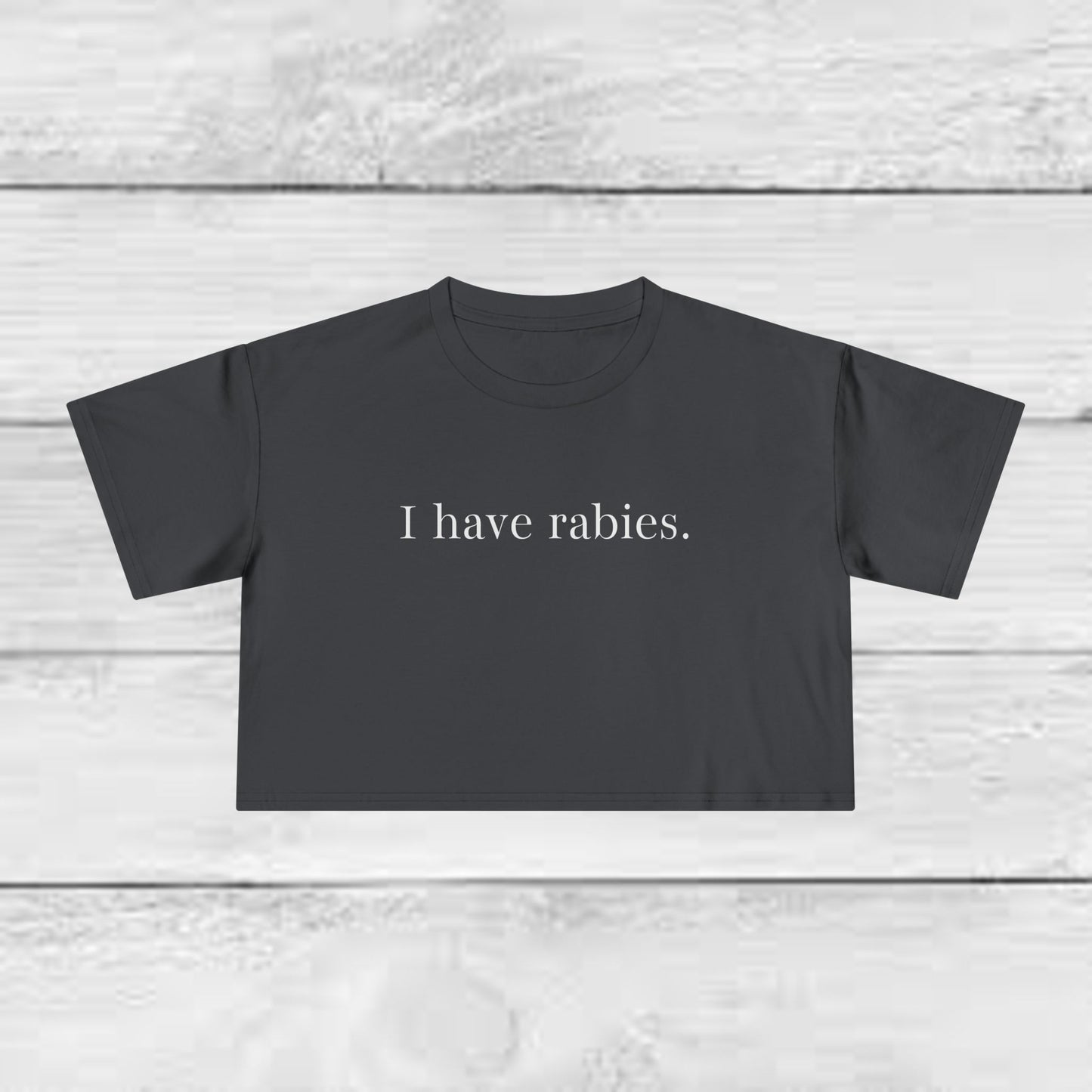 Raccoon Crop Tee