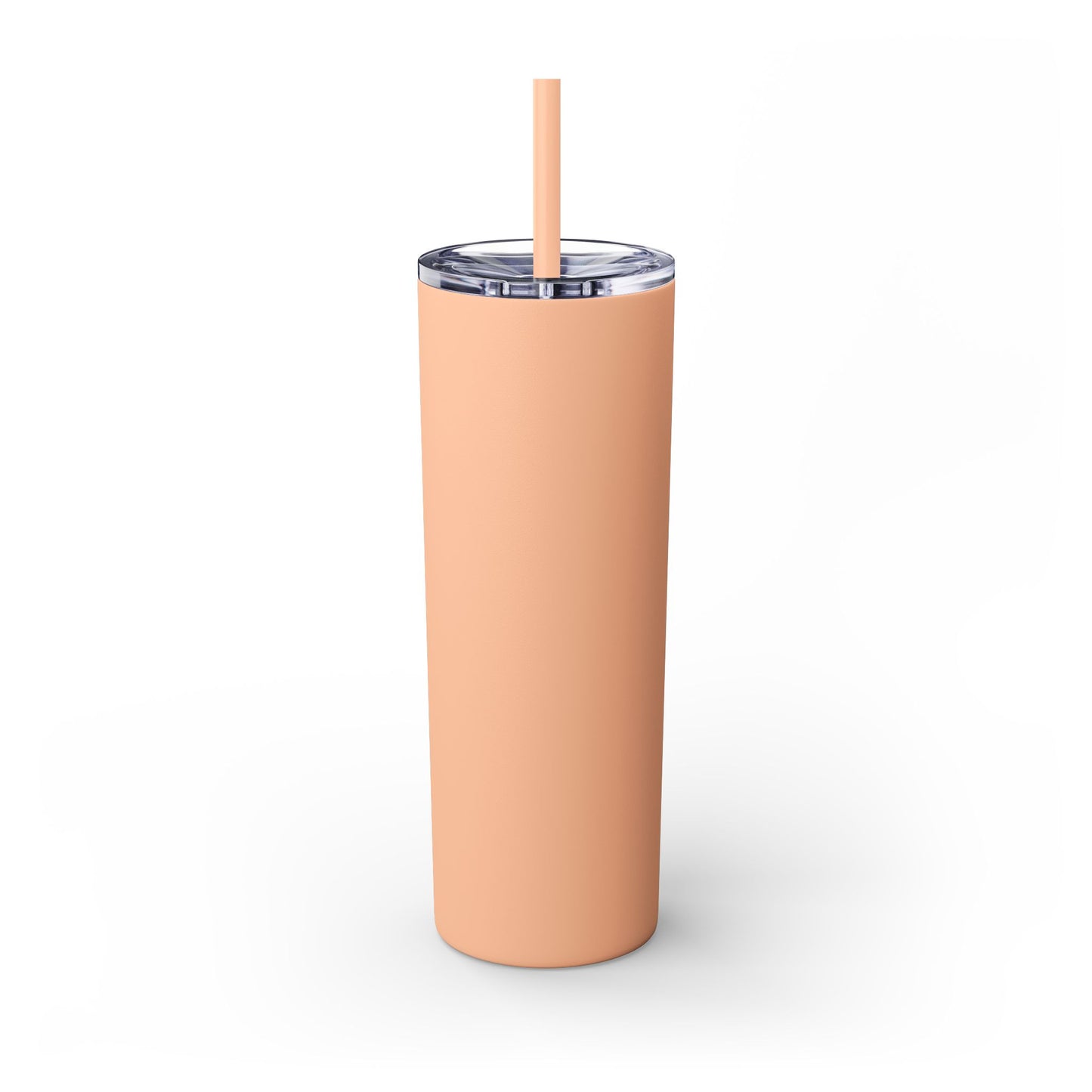 Be a Kind Human Skinny Tumbler with Straw - 20oz