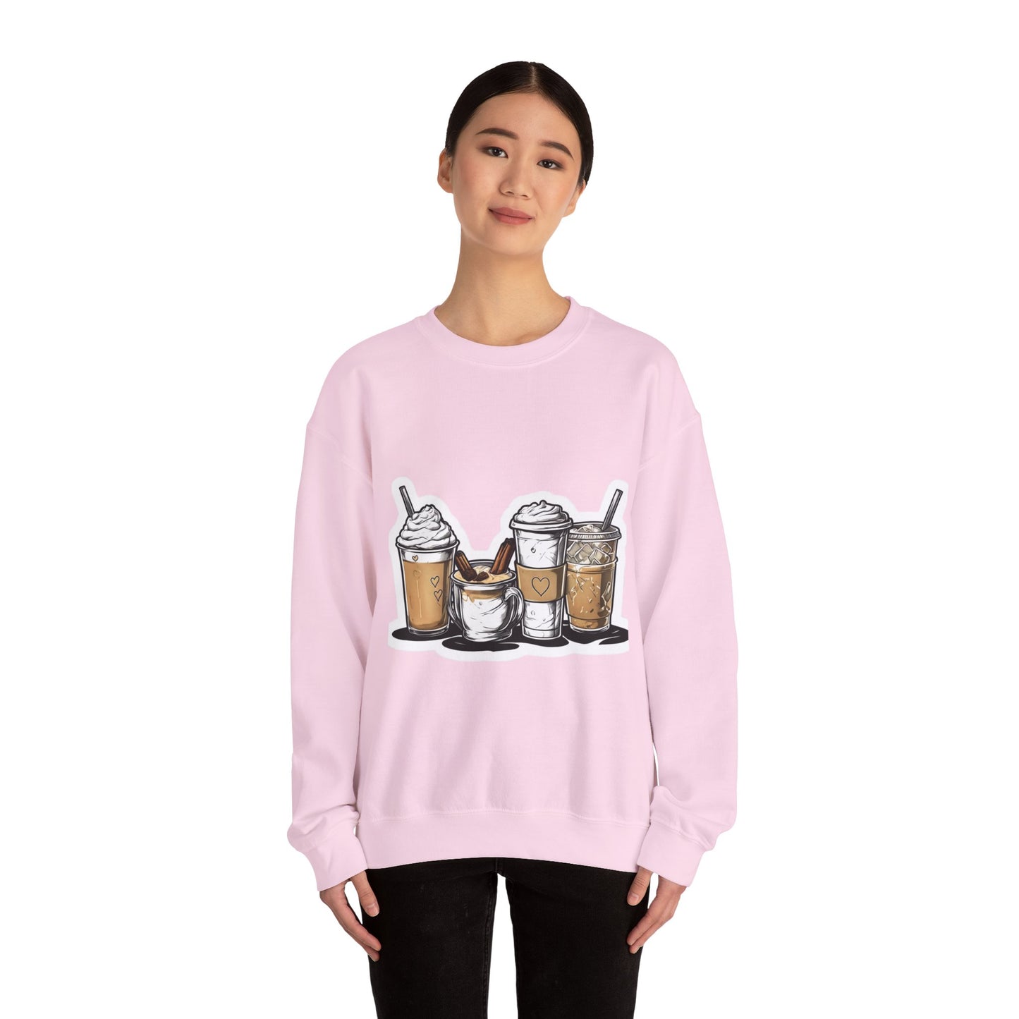 Coffee, Coffee, Coffee, Coffee Crewneck Sweatshirt