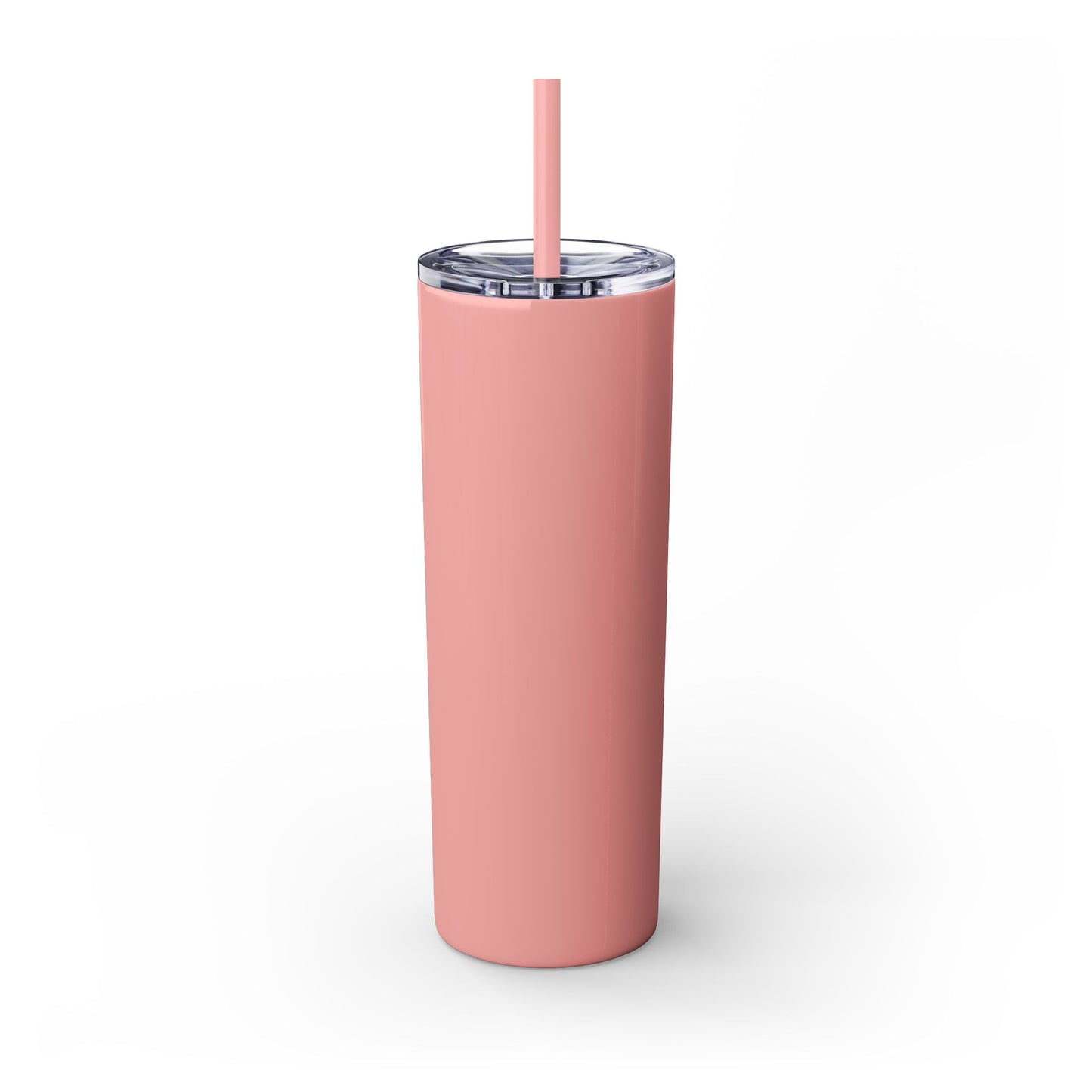 Be a Kind Human Skinny Tumbler with Straw - 20oz