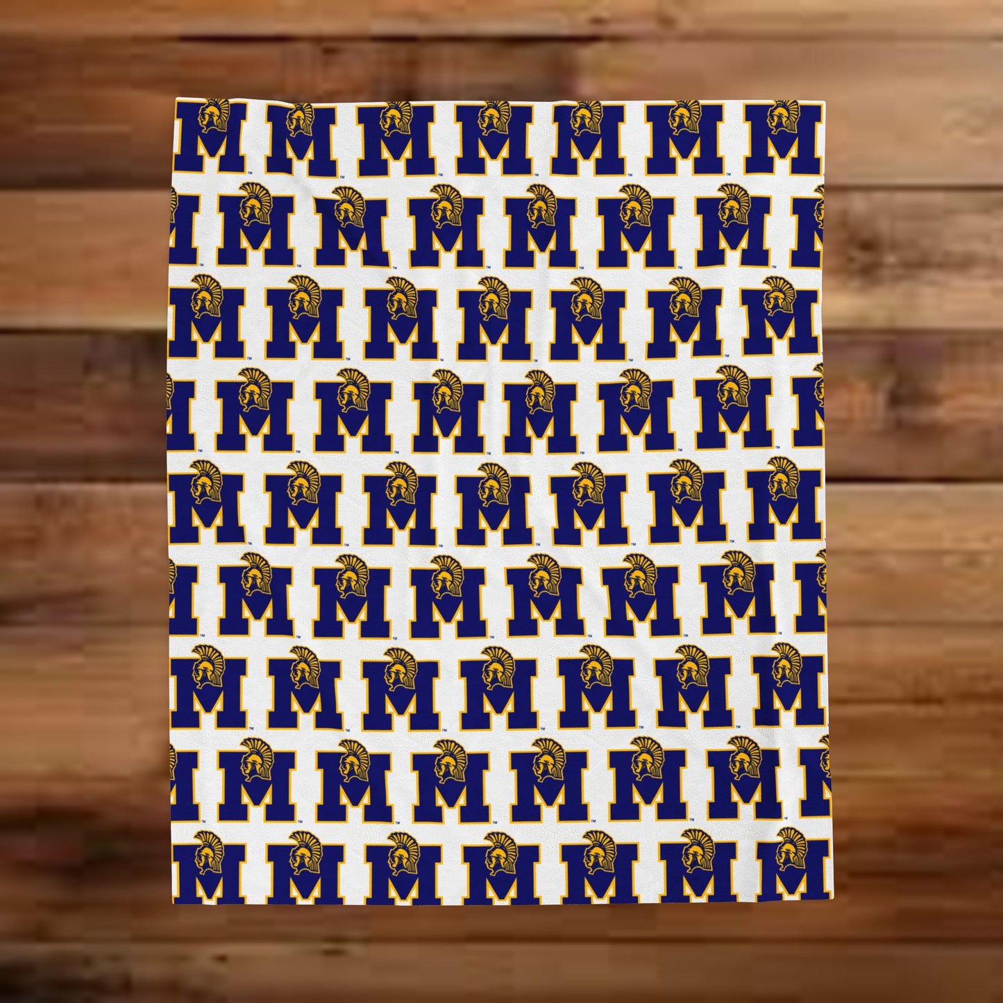 Mahtomedi Zephyrs ~ Velveteen Plush Blanket