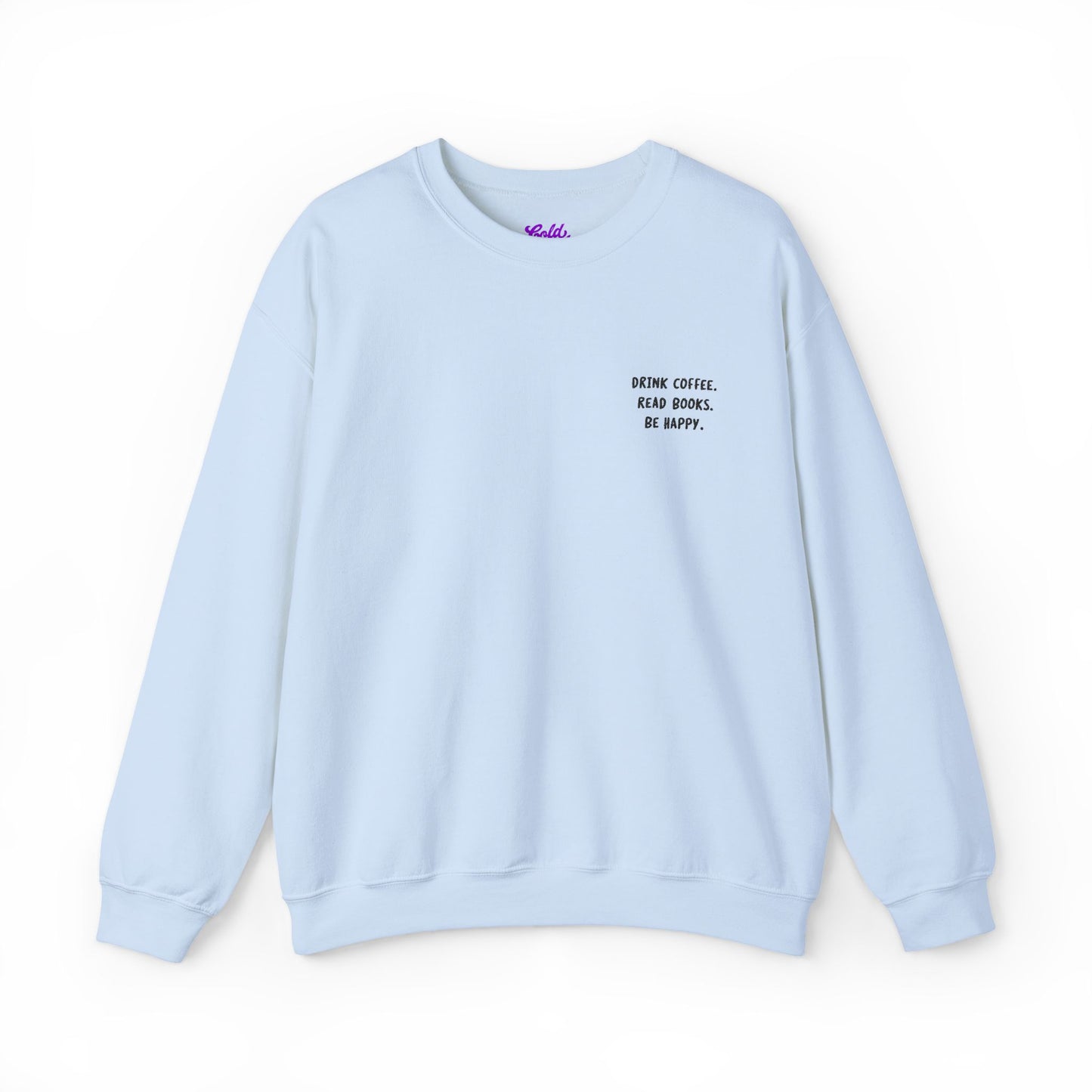 Coffee, Books, Happiness Unisex Heavy Blend™ Crewneck Sweatshirt