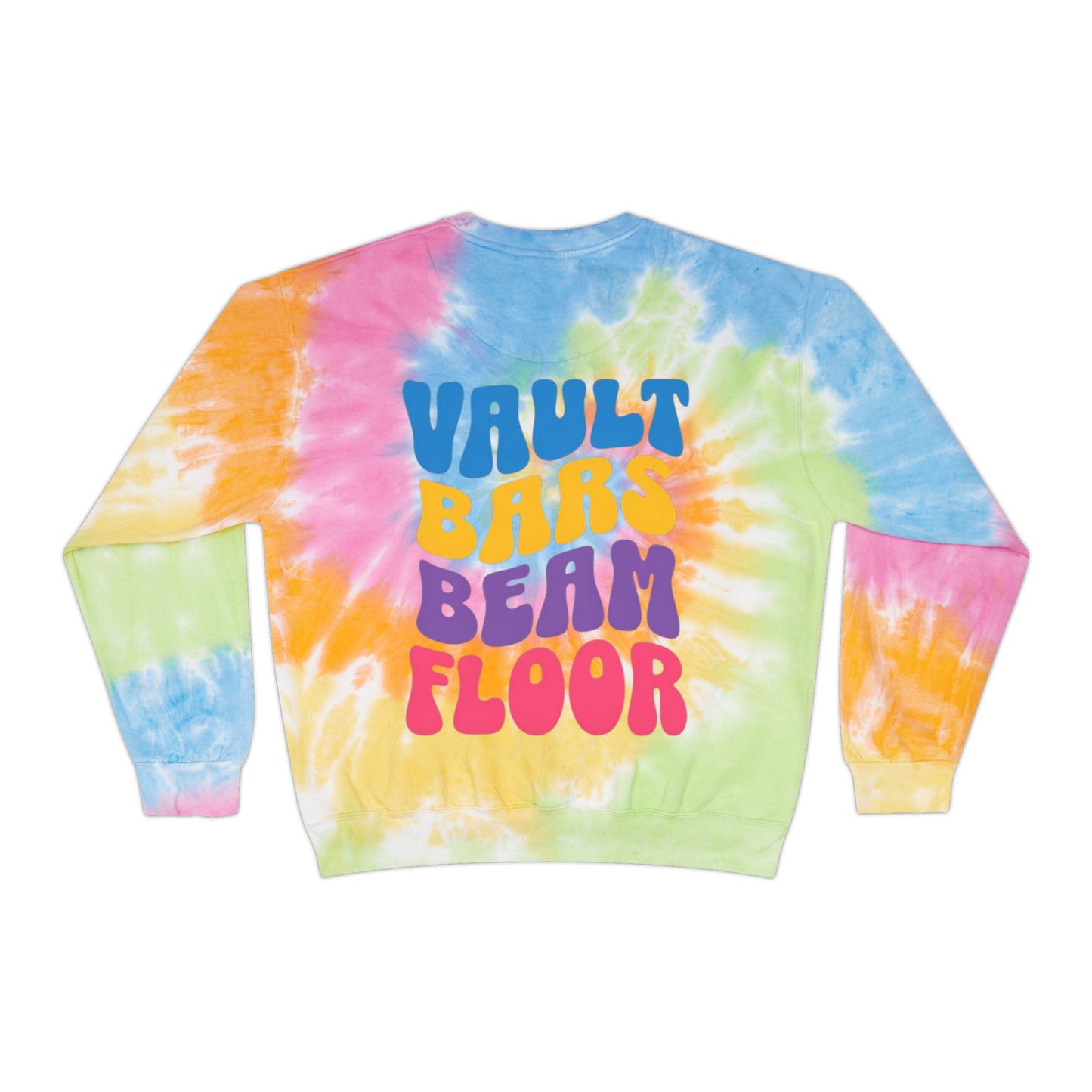 Gymnastics Unisex Spiral Tie-Dye Sweatshirt