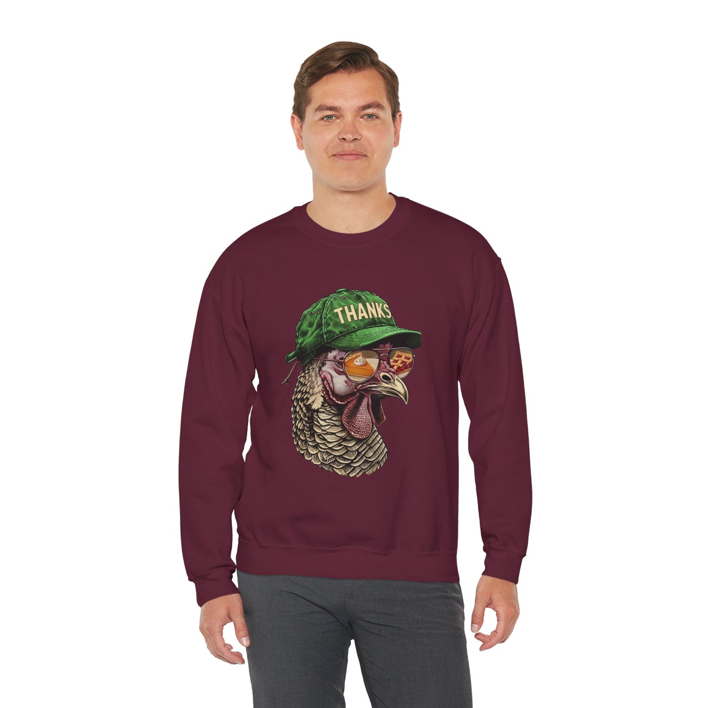Thanksgiving Turkey Crewneck Sweatshirt