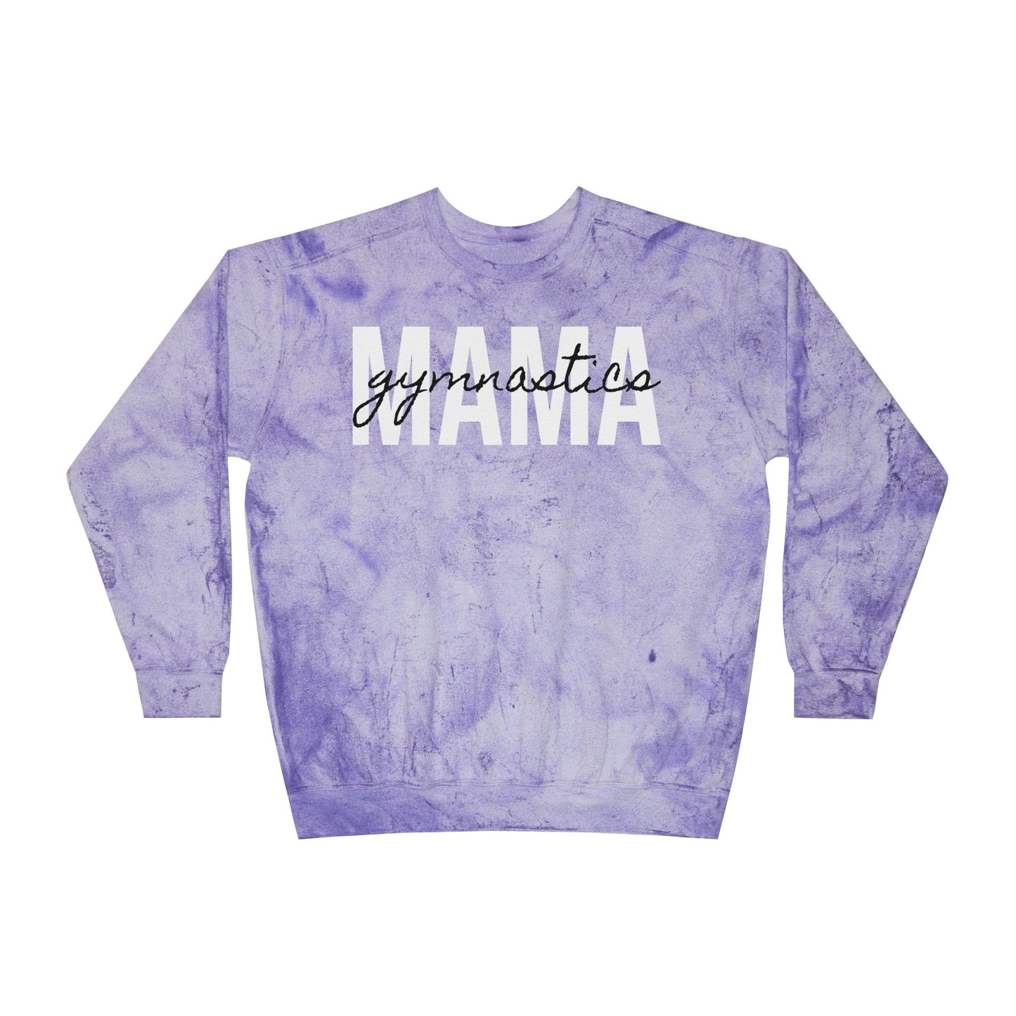 Gymnastics Mama Tie Dye Sweatshirt