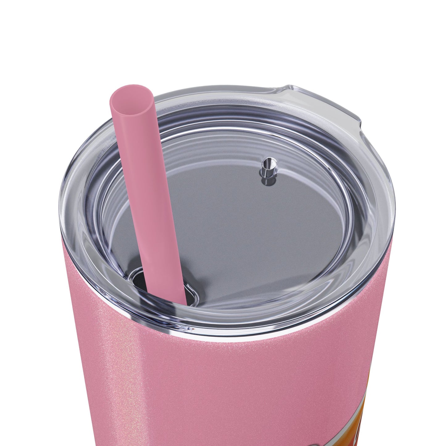 Be a Kind Human Skinny Tumbler with Straw - 20oz