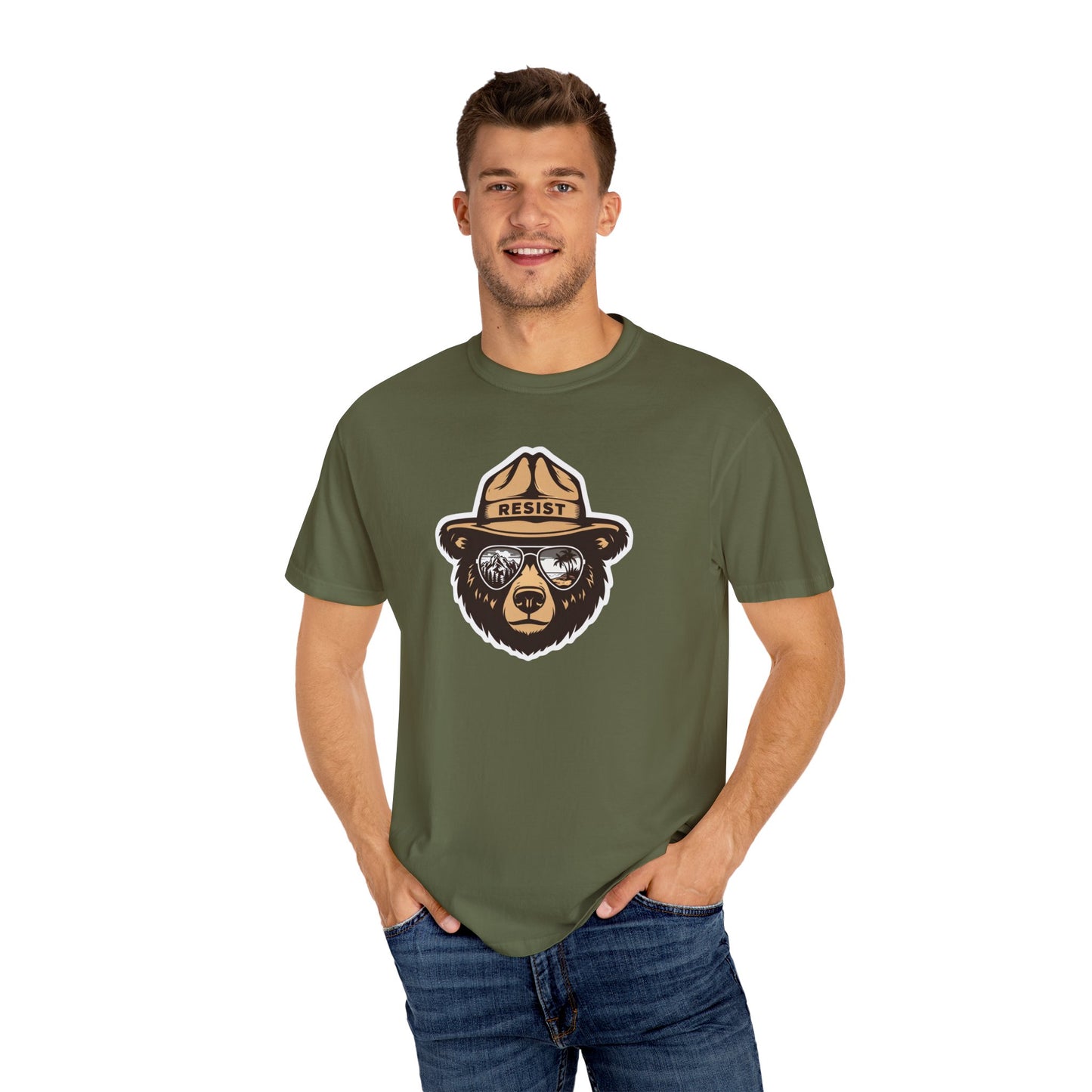 Smokey the Bear RESIST (T-shirt)