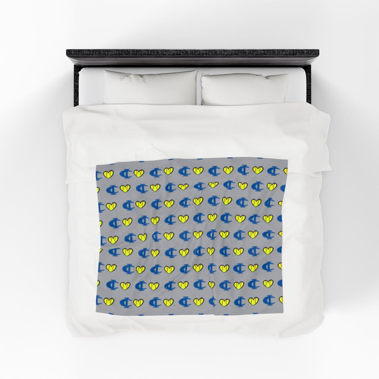 Cambridge-Isanti Bluejackets SOFTBALL ~ Velveteen Plush Blanket