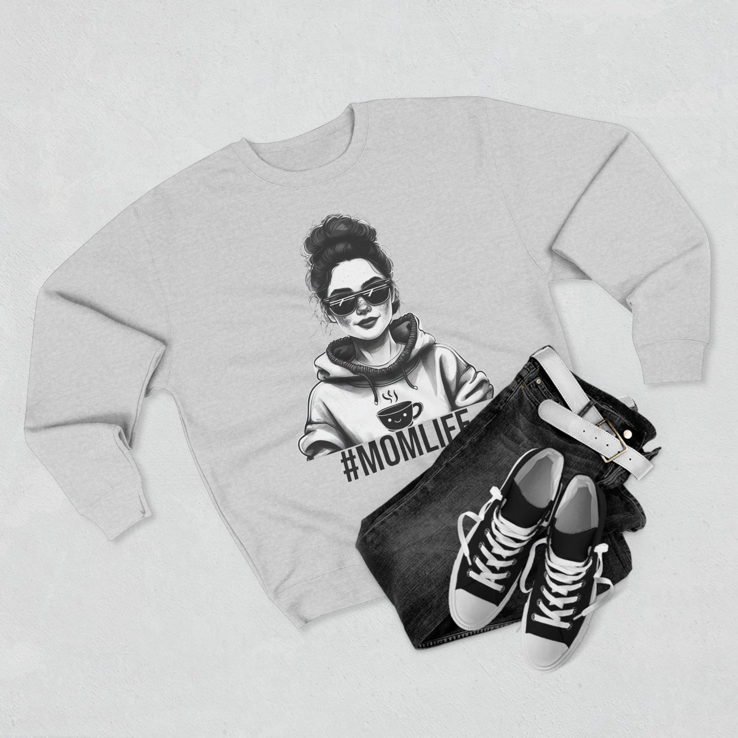 Mom Life Unisex Sweatshirt | Mommy and Me Collection