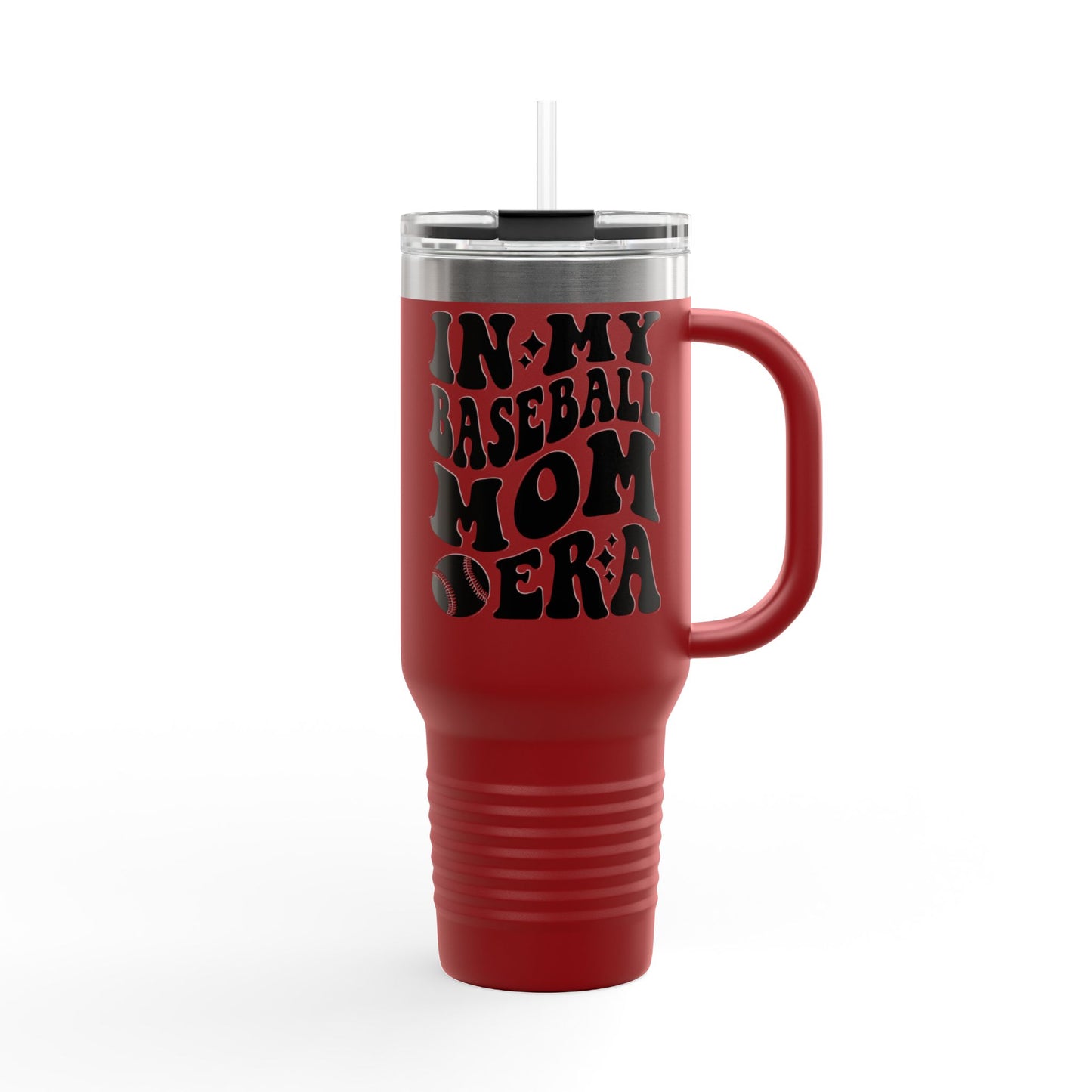 Baseball Mom Era Insulated Travel Mug - 40oz